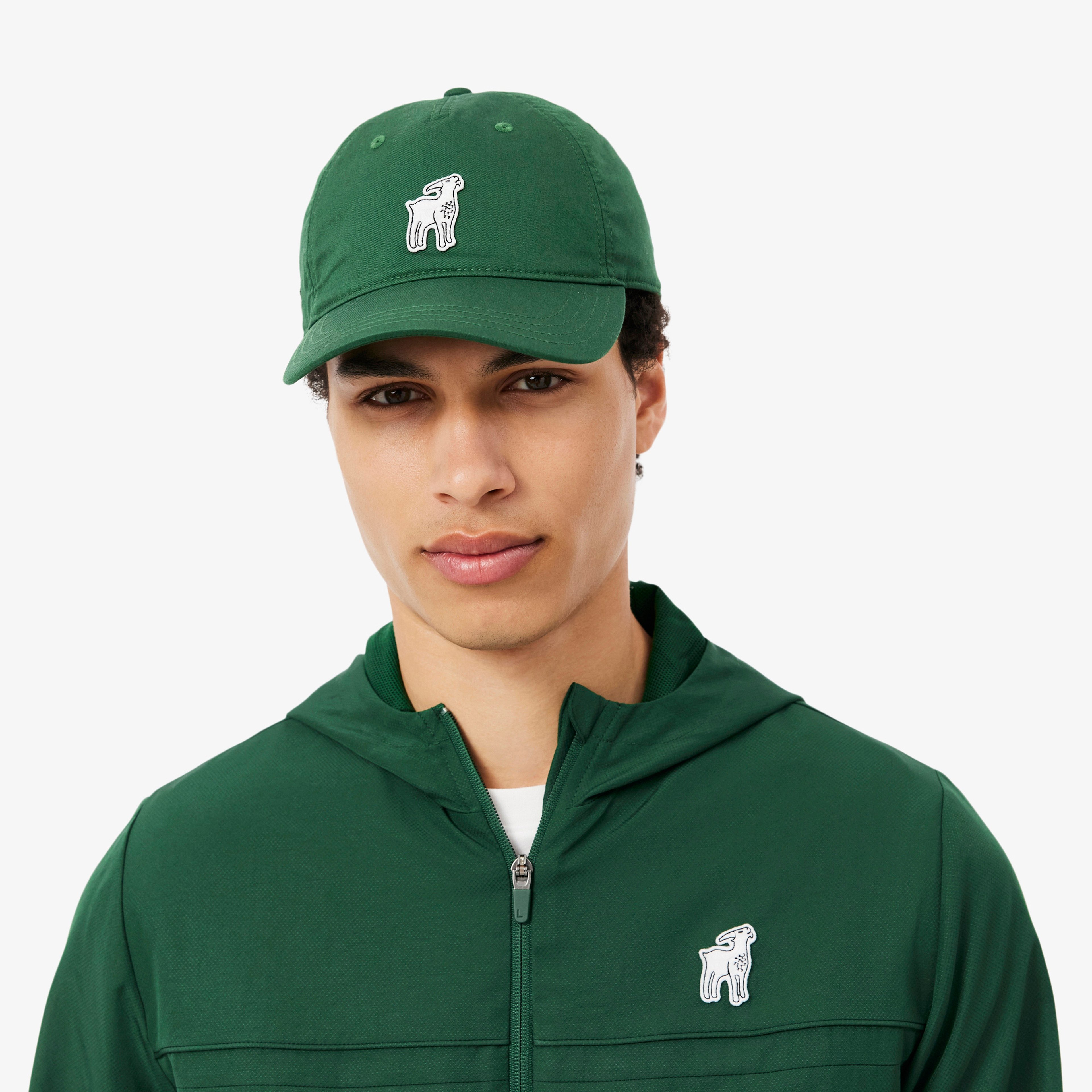 Lacoste x Novak Djokovic The GOAT Erkek Yeşil Şapka Lacoste x Novak Djokovic The GOAT Erkek Yeşil Şapka