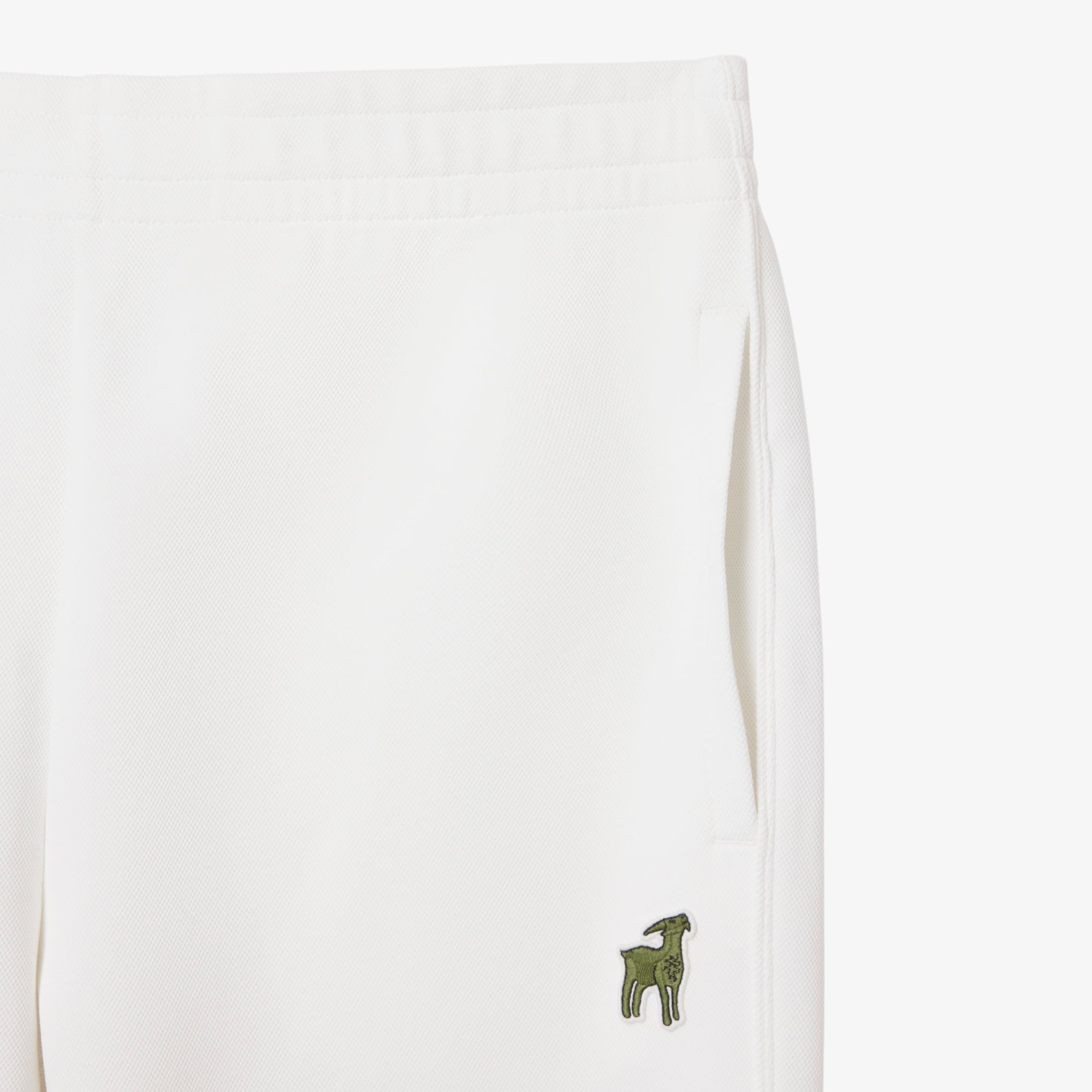 Lacoste x Novak Djokovic The GOAT Erkek Beyaz Eşofman Altı