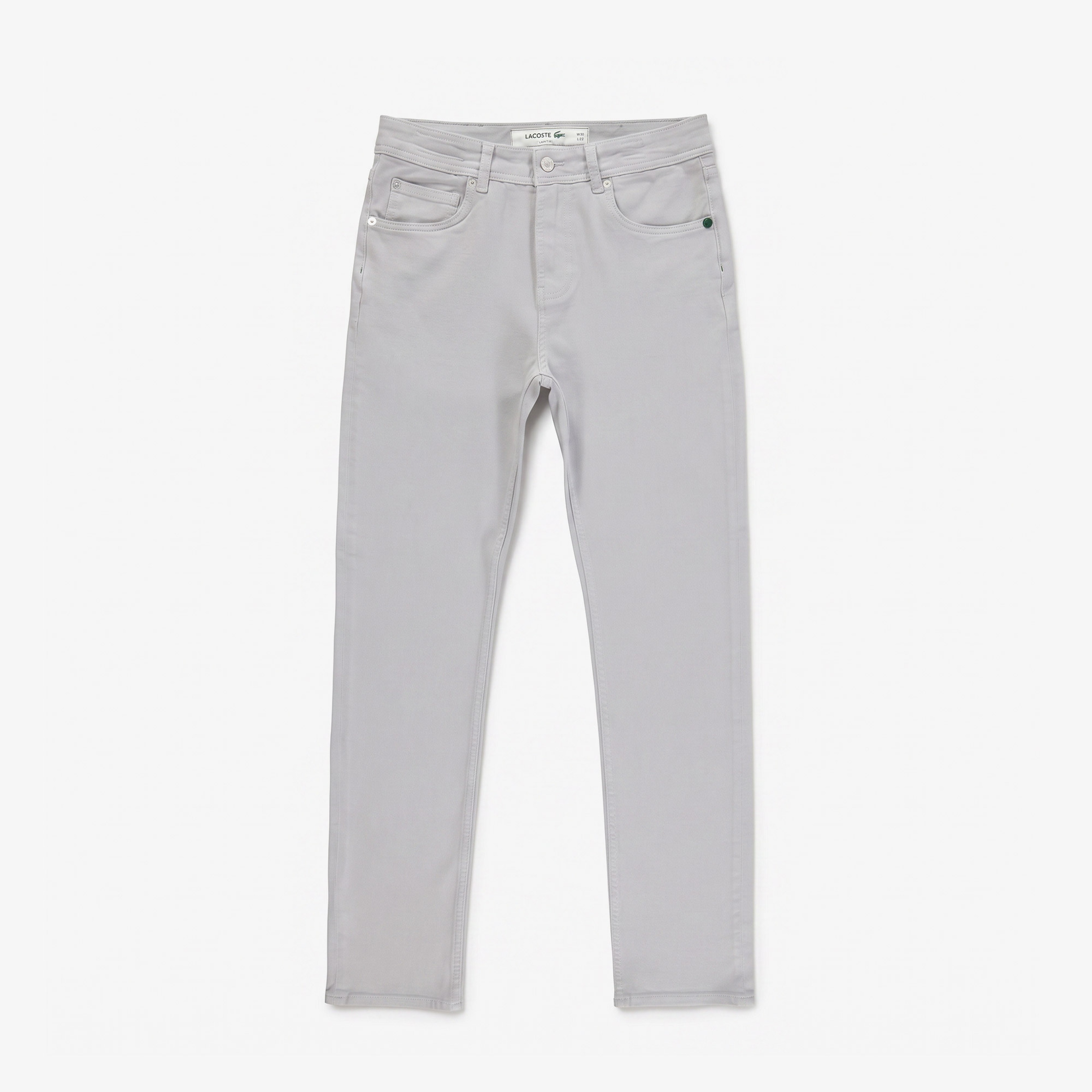 Erkek Slim Fit Gri Jean Pantolon