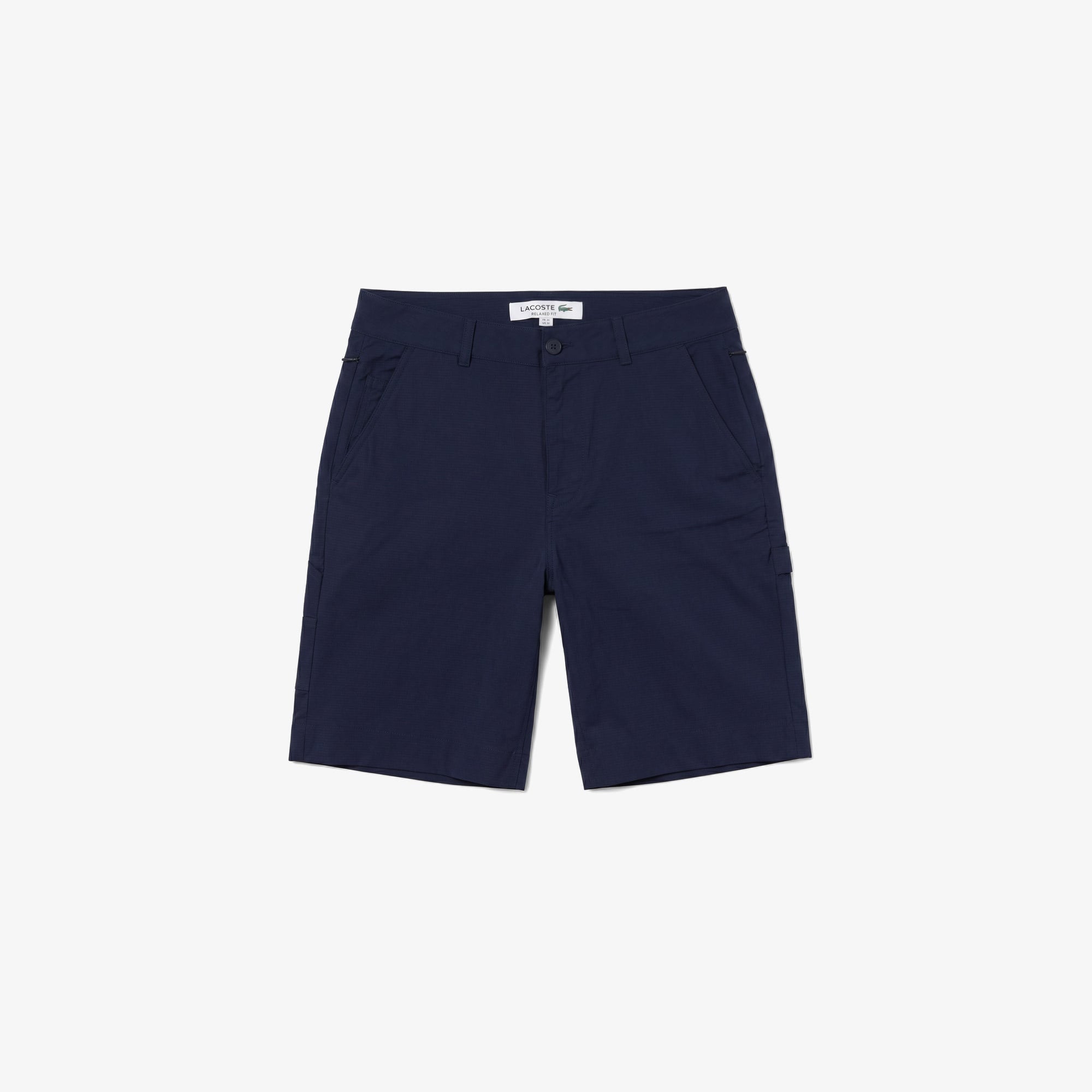 Erkek Relaxed Fit Lacivert Bermuda Şort