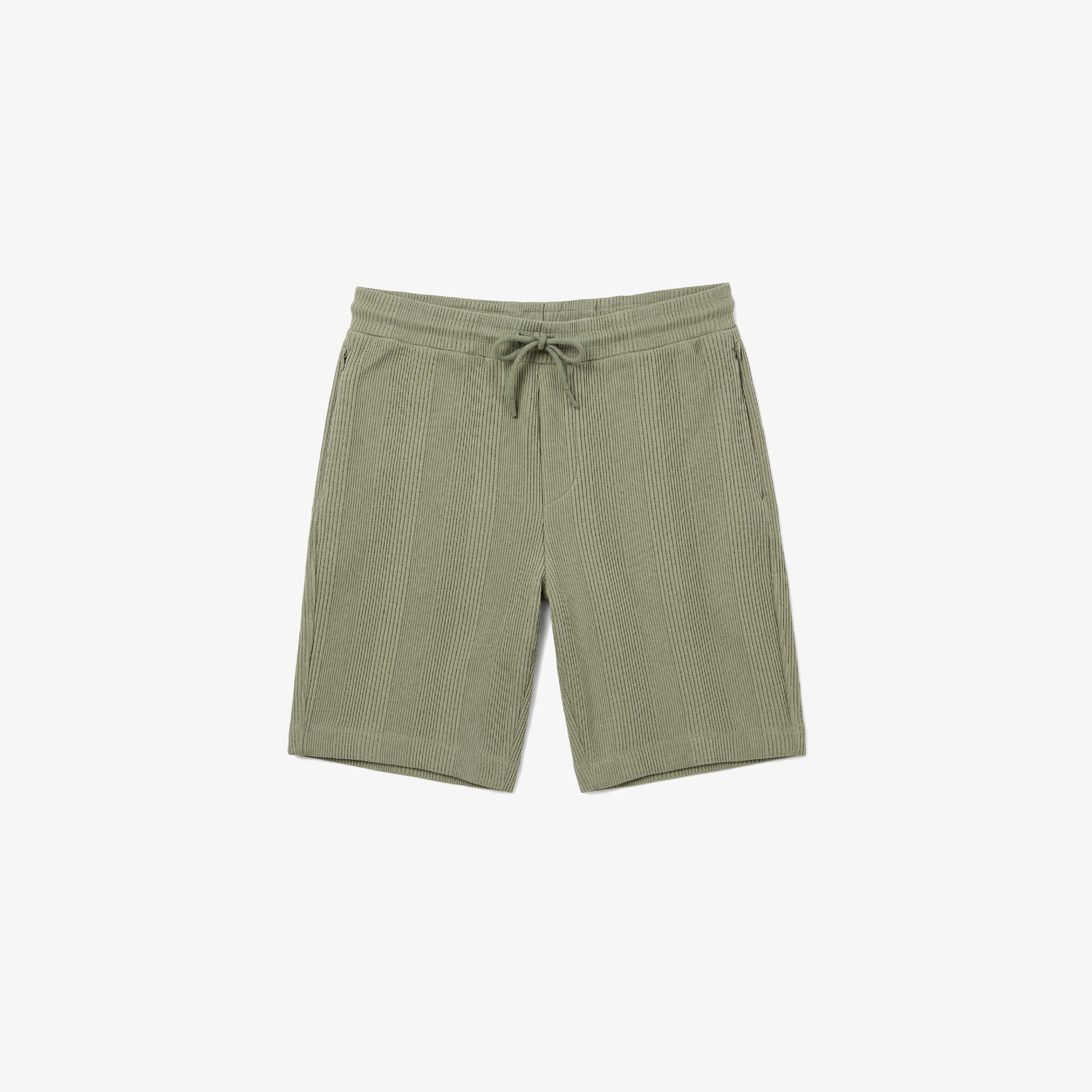 Erkek Relaxed Fit Haki Bermuda Şort