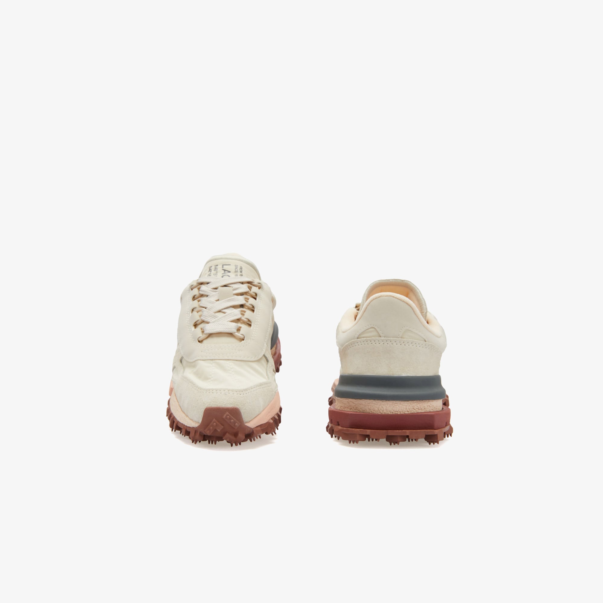 Lacoste Elite Active Kadın Krem Sneaker görsel 4