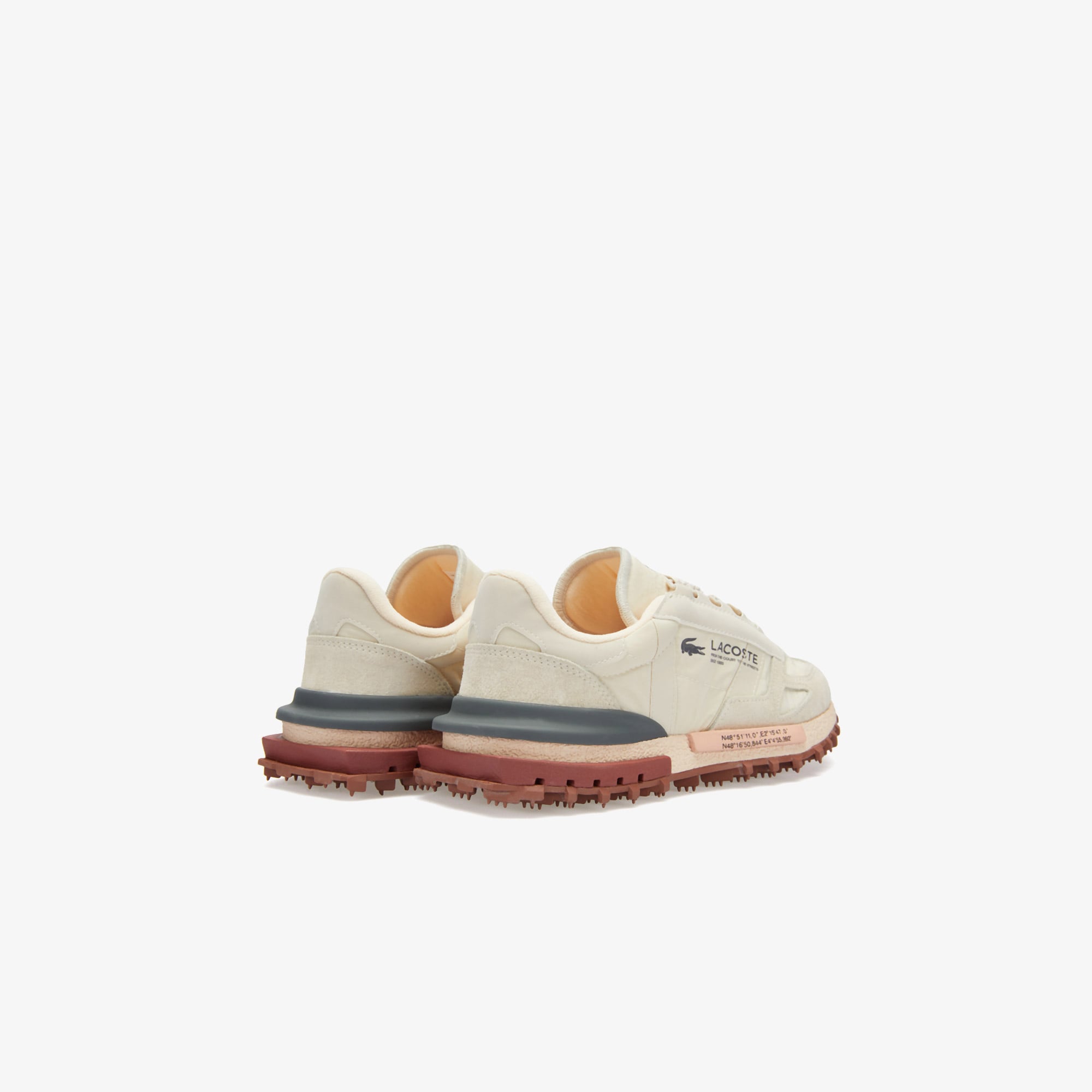 Lacoste Elite Active Kadın Krem Sneaker görsel 3