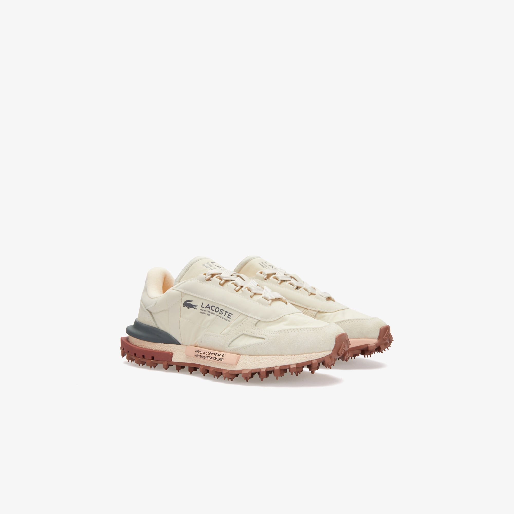 Lacoste Elite Active Kadın Krem Sneaker görsel 2