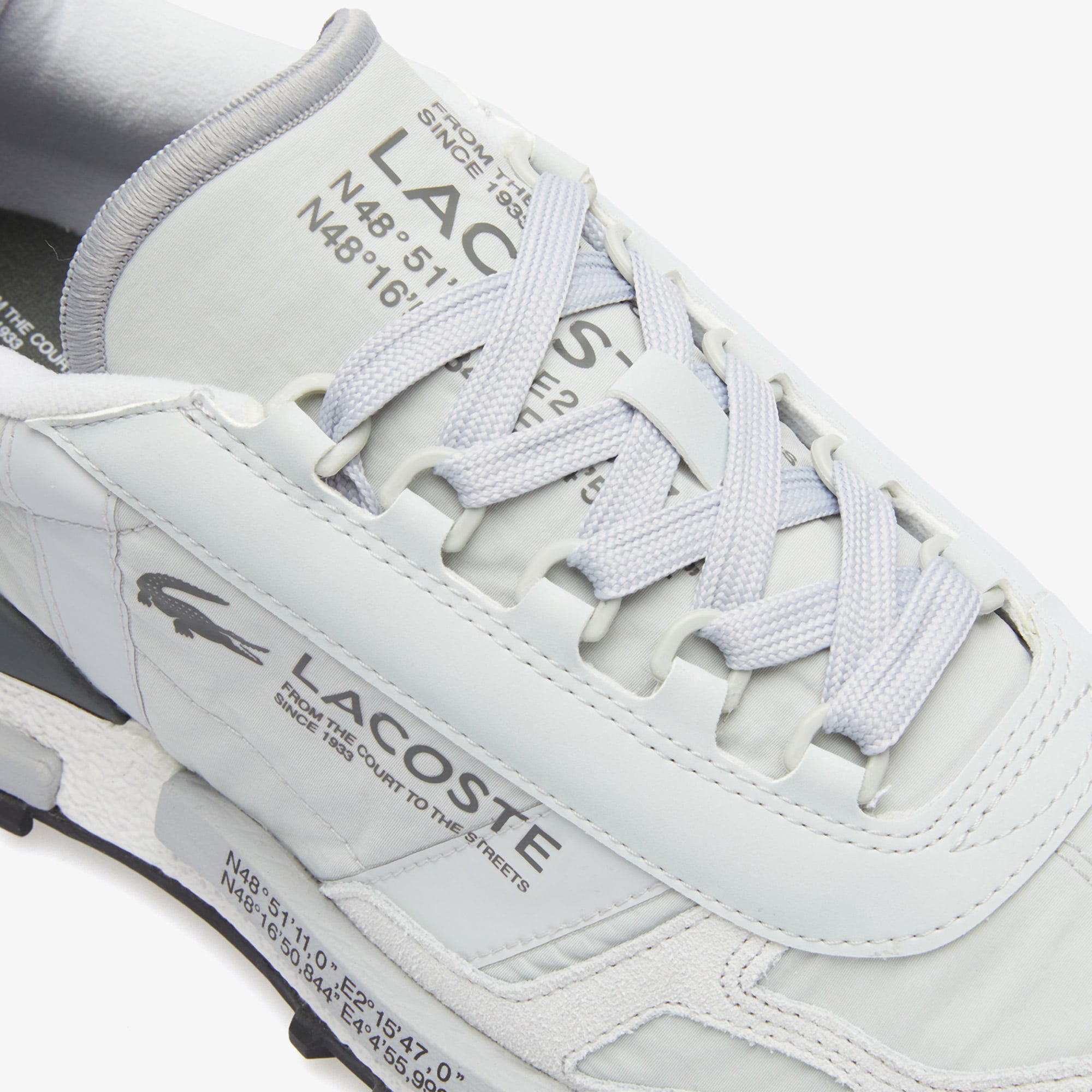 Lacoste Elite Active Erkek Gri Sneaker görsel 6