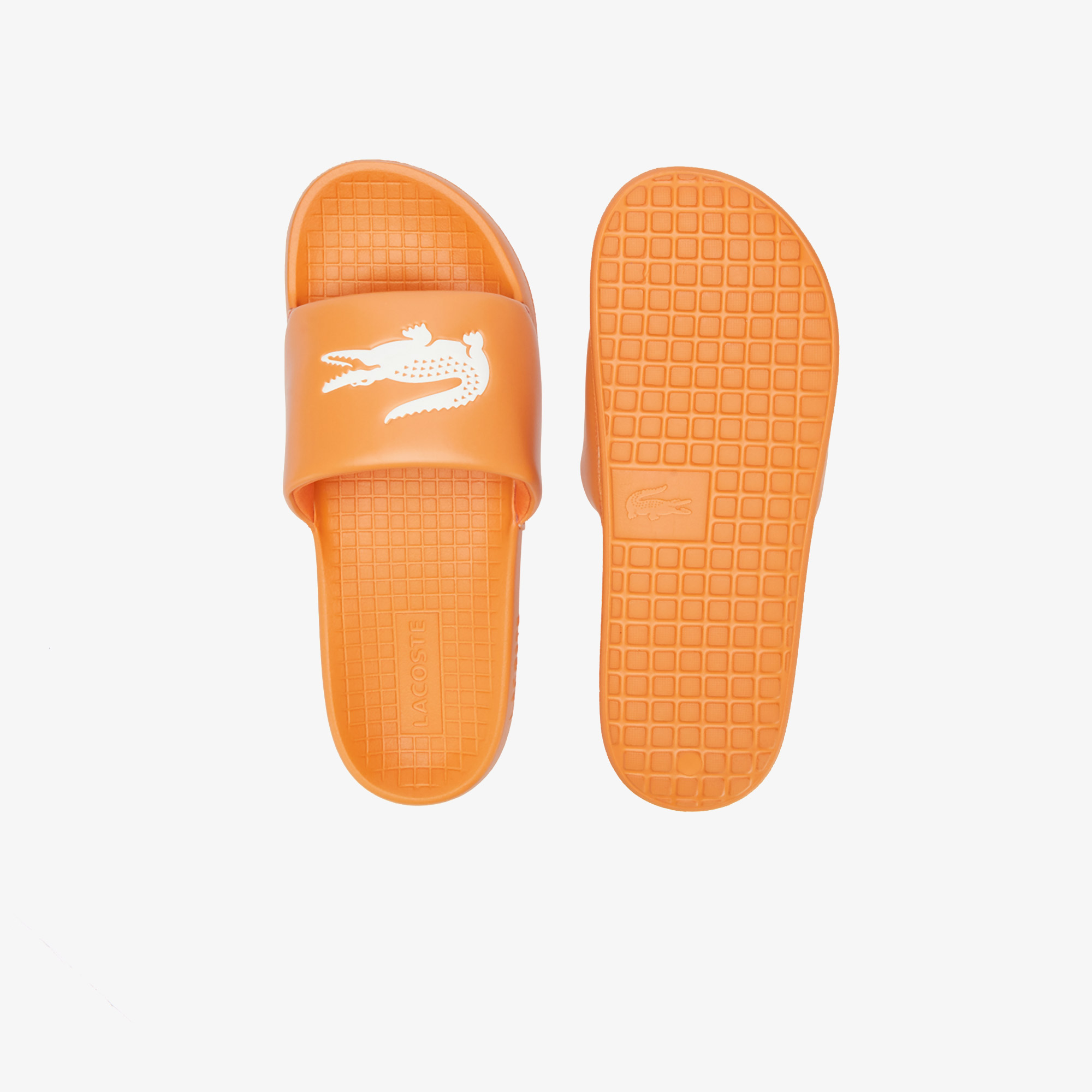 Lacoste Serve Slide 1.0 Erkek Turuncu Terlik görsel 5