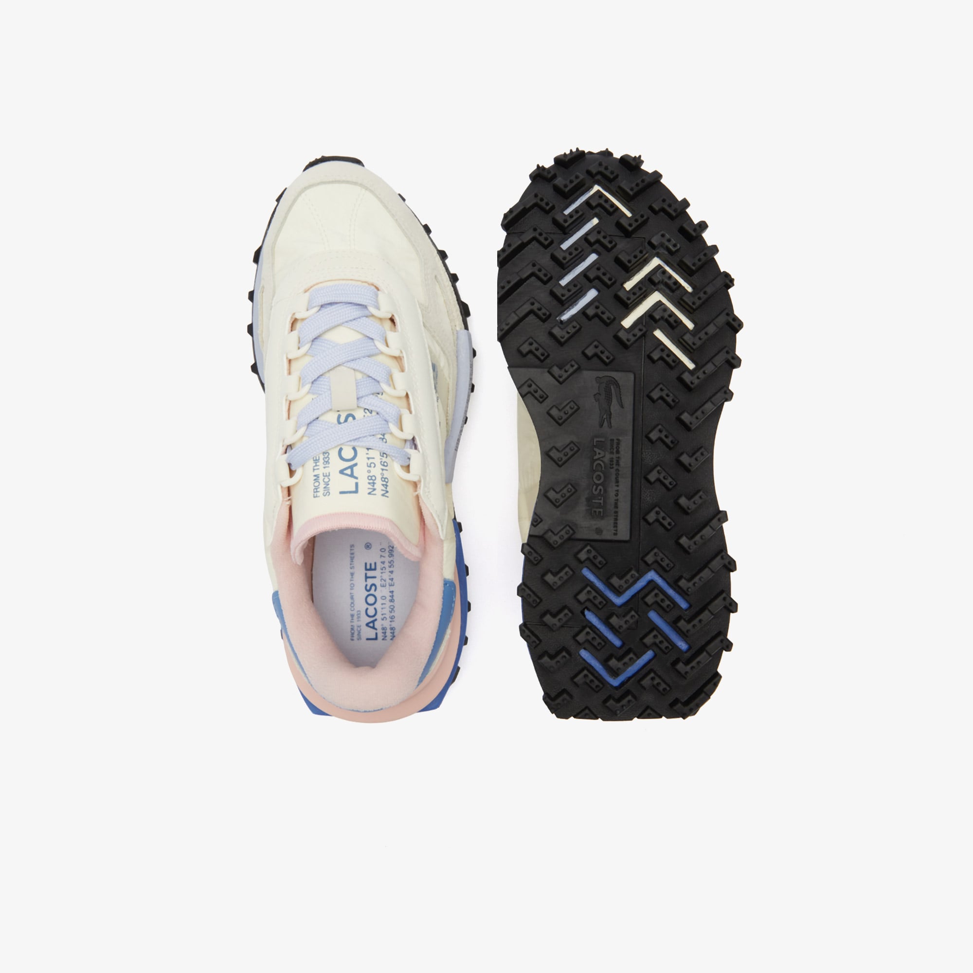 Lacoste Elite Active Kadın Krem Sneaker görsel 5