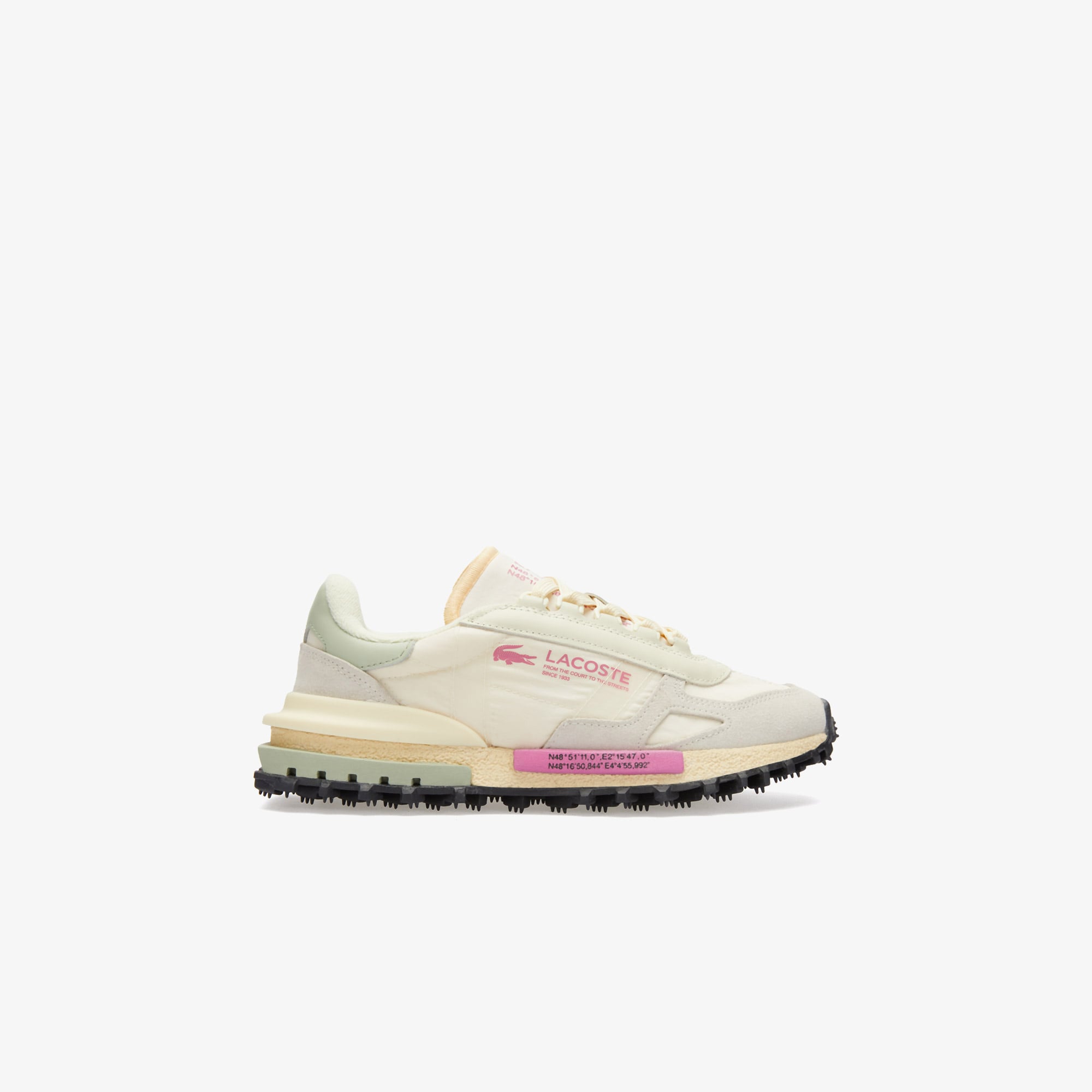 Lacoste Elite Active Kadın Bej Sneaker