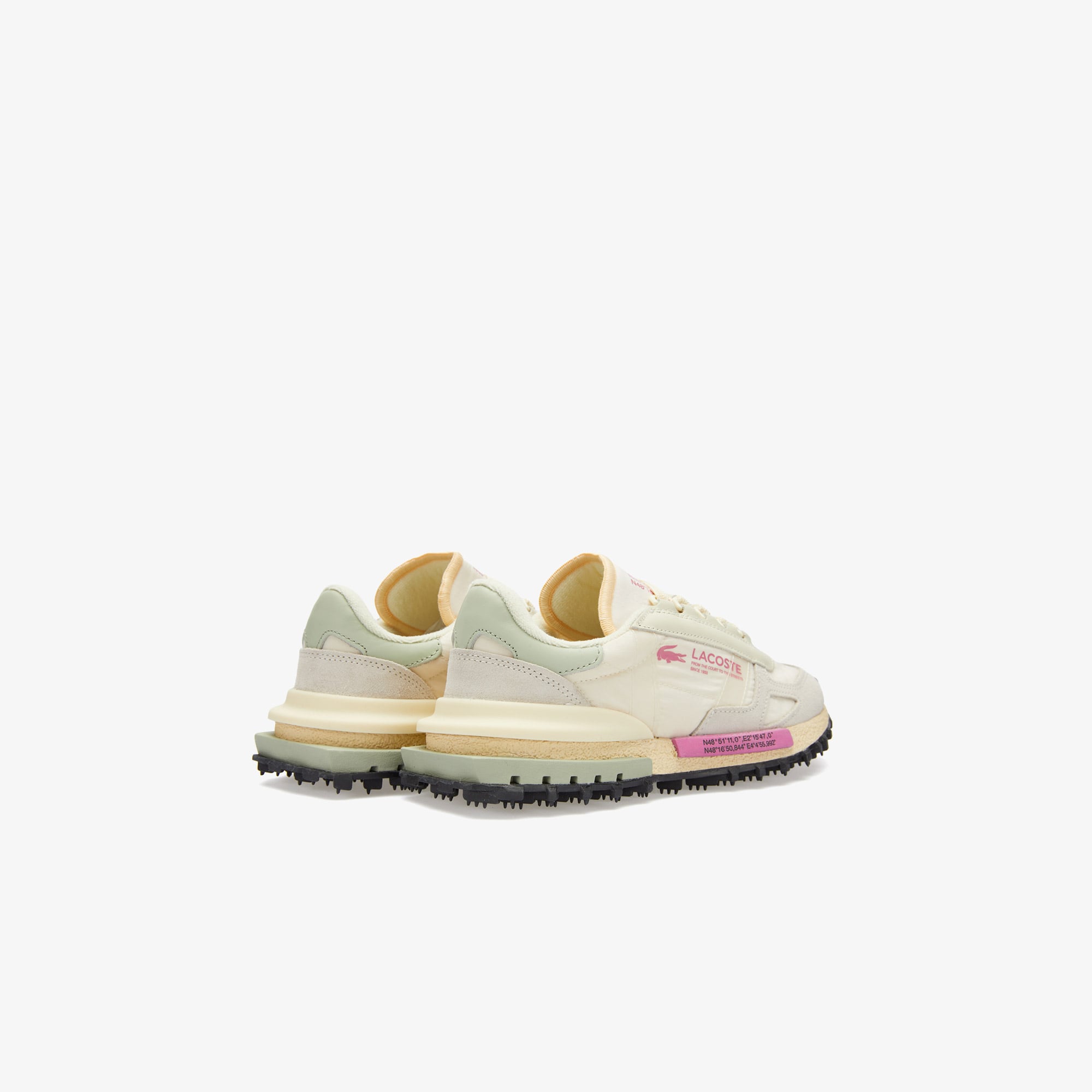 Lacoste Elite Active Kadın Bej Sneaker görsel 3