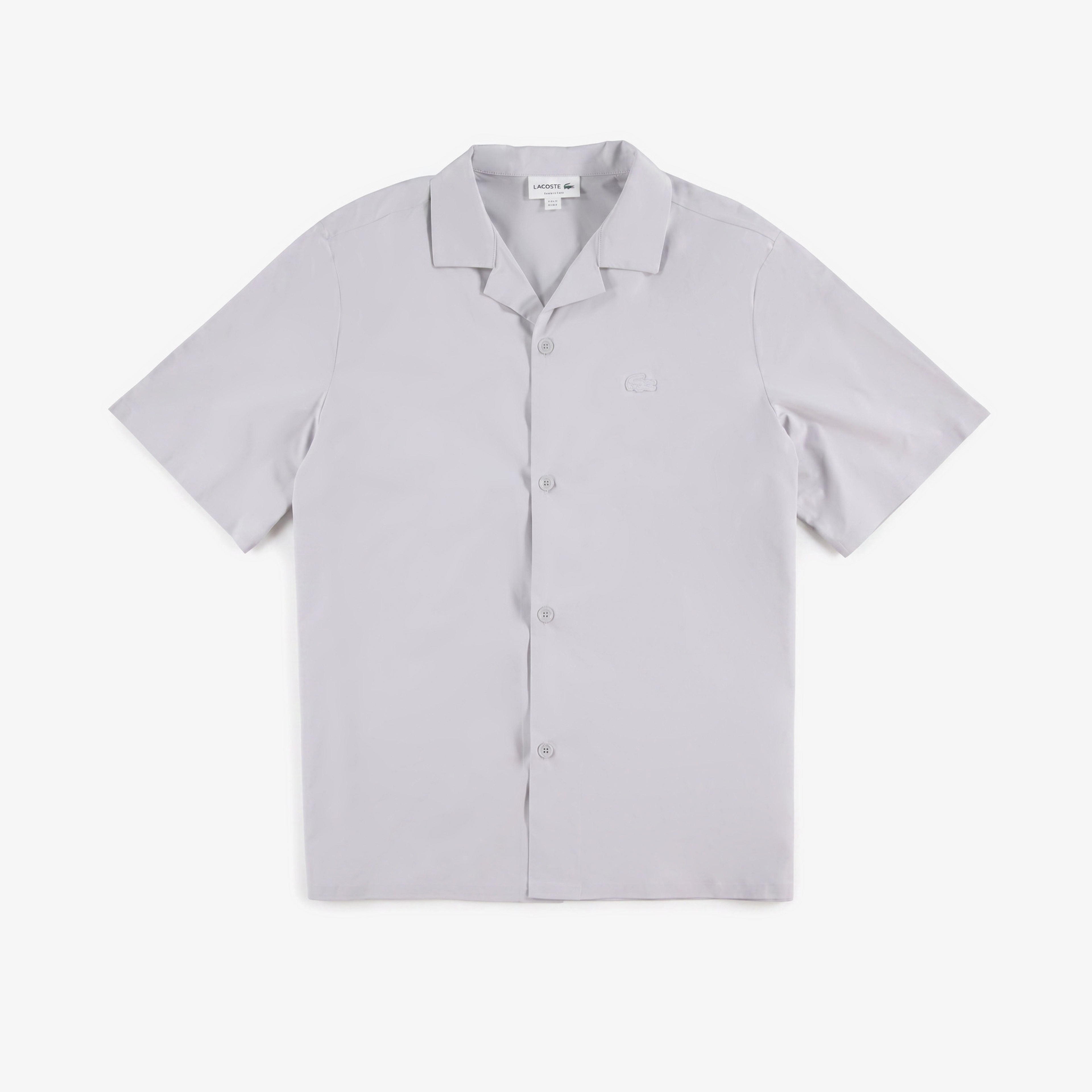 Erkek Relaxed Fit Kısa Kollu Gri Gömlek Erkek Relaxed Fit Kısa Kollu Gri Gömlek