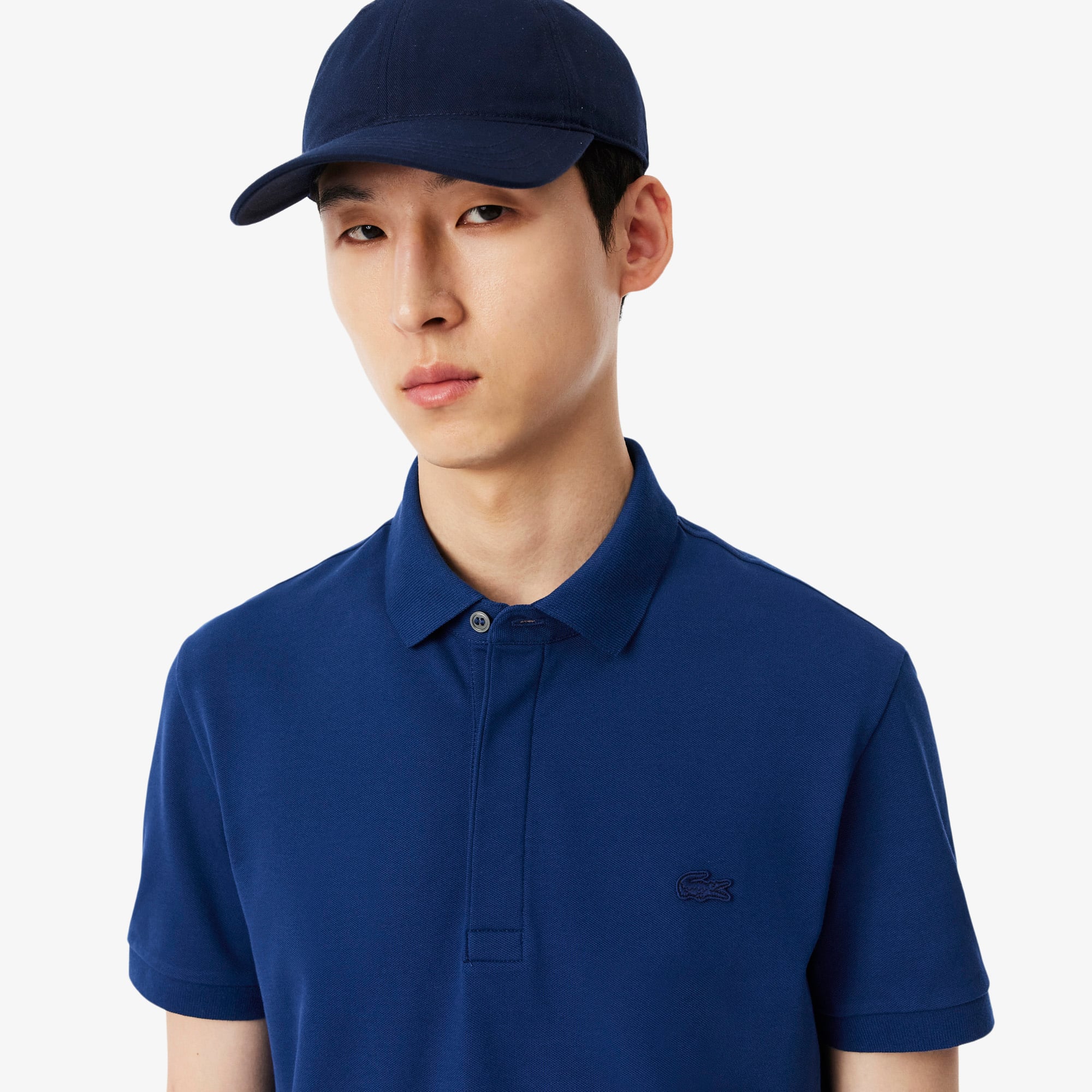 Lacoste Erkek Regular Fit Lacivert Paris Polo görsel 2