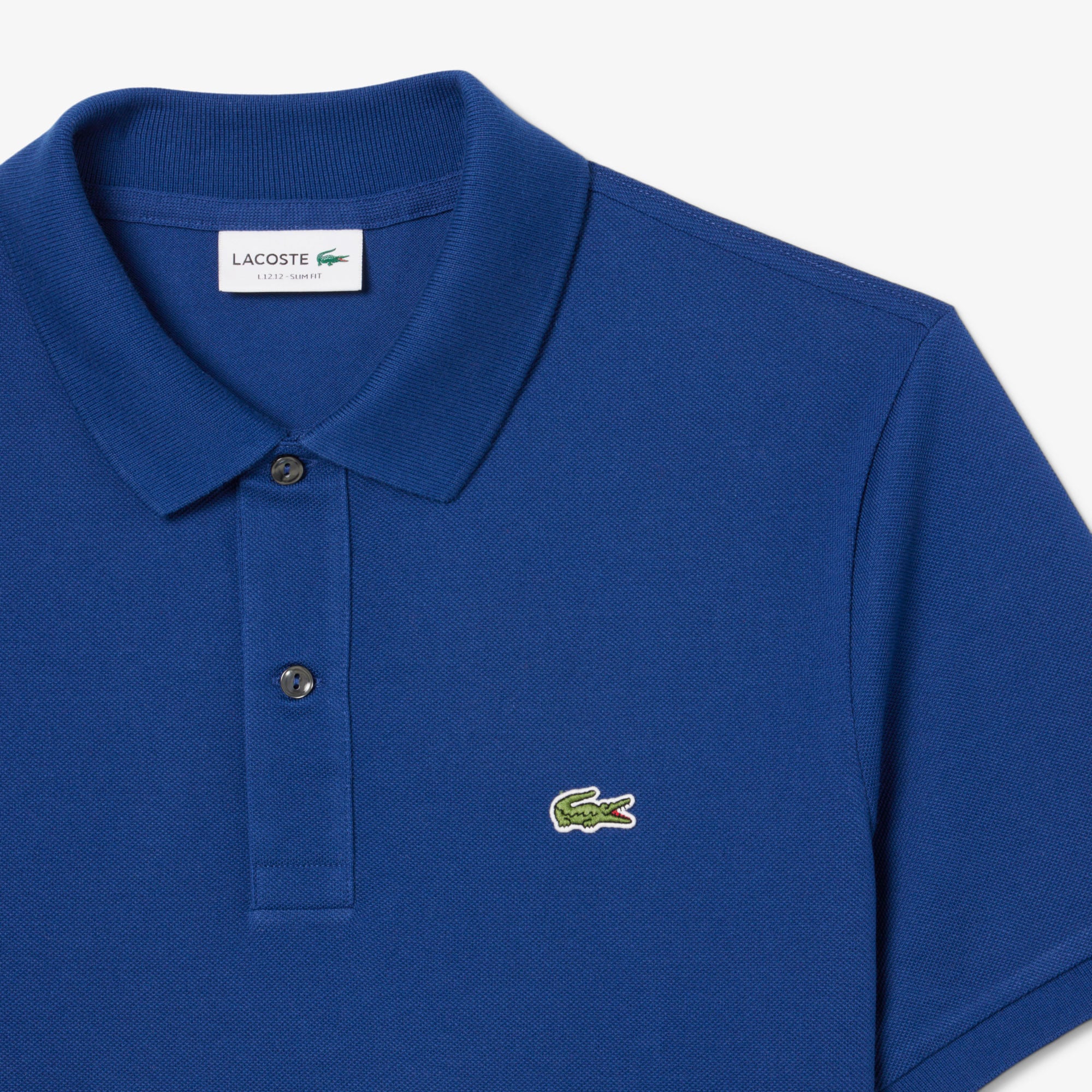 Lacoste L.12.12 Erkek Slim Fit Koyu Mavi Polo görsel 6