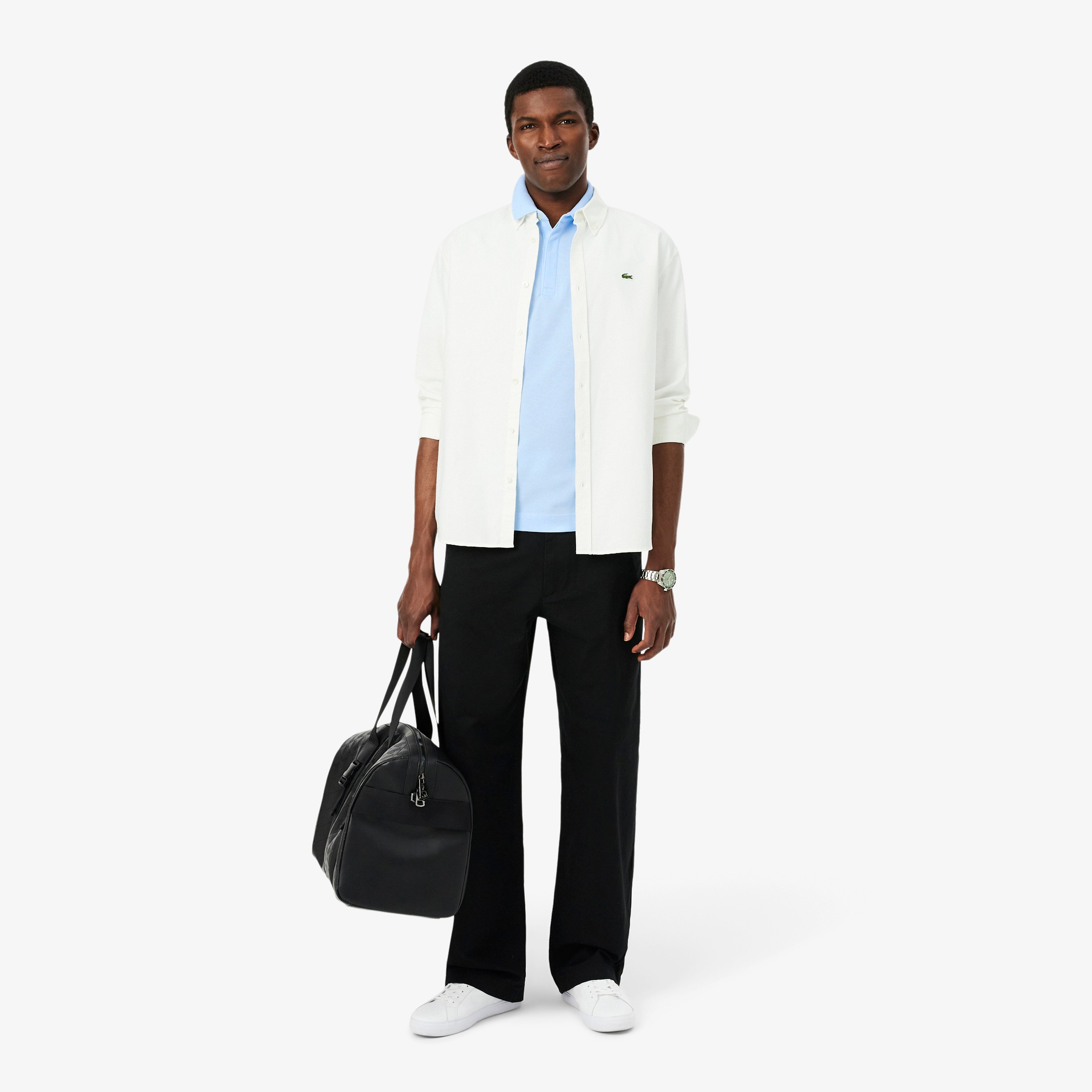 Erkek Regular Fit Açık Mavi Paris Polo
