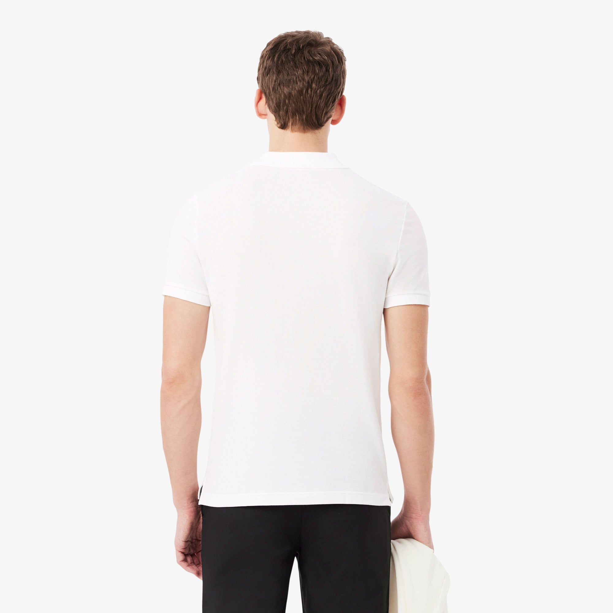 Lacoste L.12.12 Erkek Slim Fit Beyaz Polo görsel 3