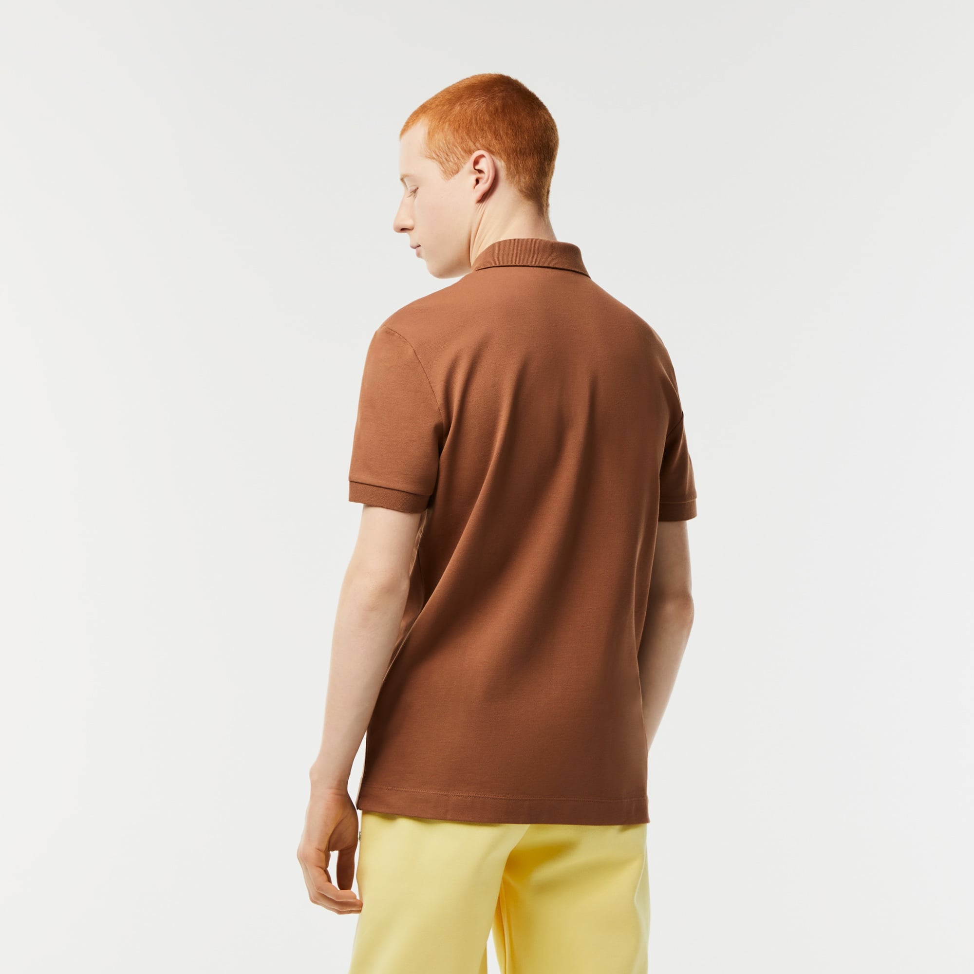 Erkek Regular Fit Kahverengi Paris Polo