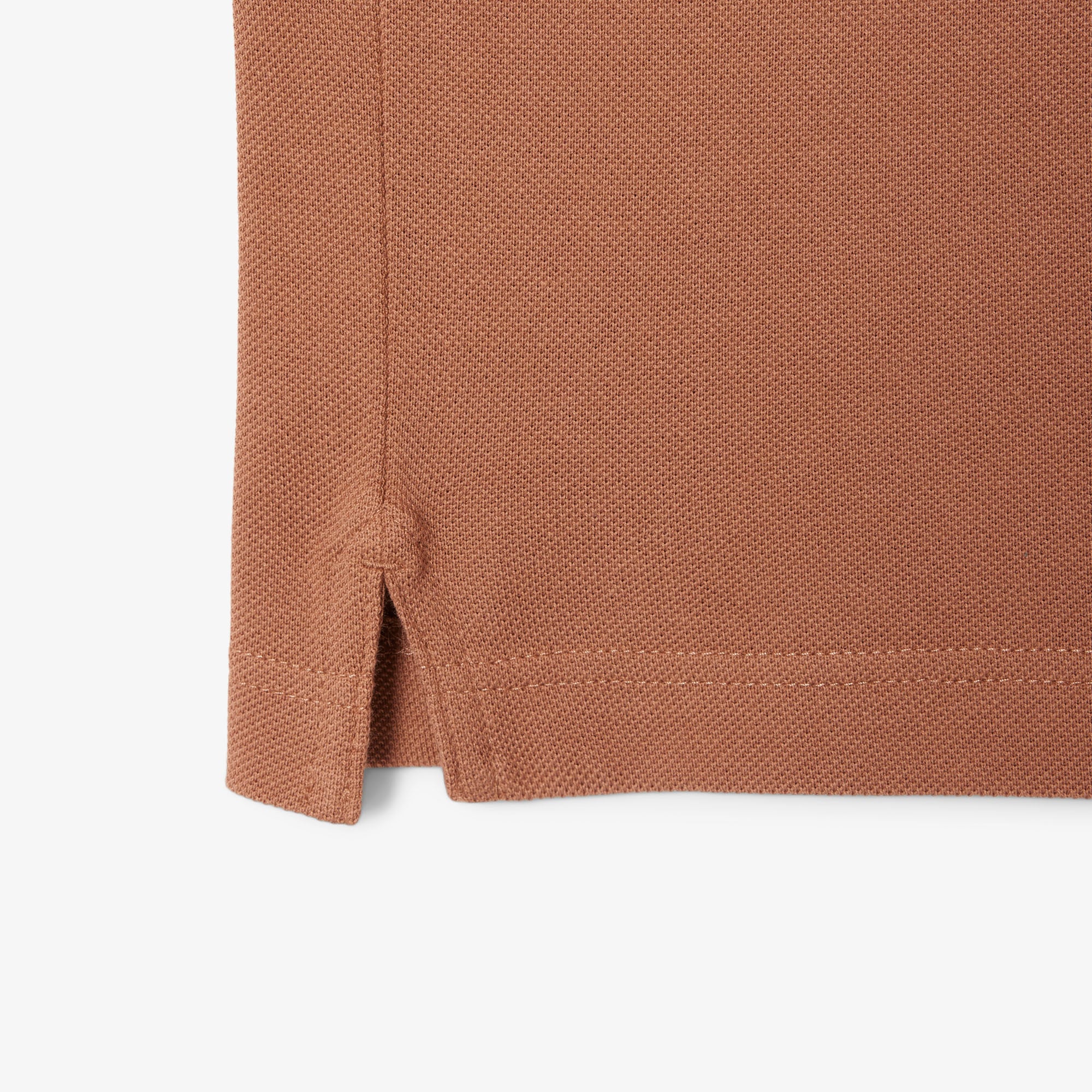 Lacoste L.12.12 Erkek Slim Fit Polo Yaka Kahverengi Polo görsel 7