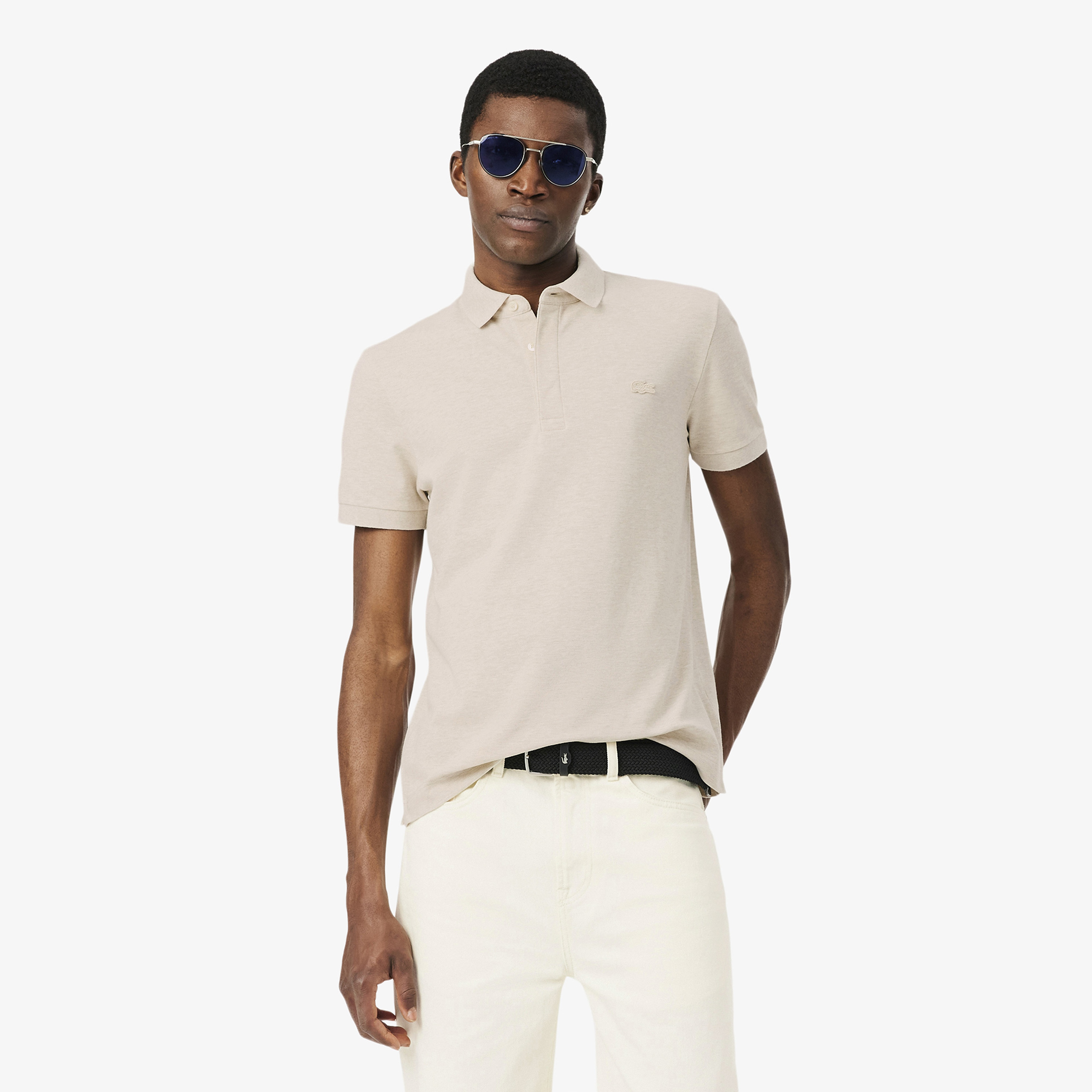 Erkek Regular Fit Bej Paris Polo Erkek Regular Fit Bej Paris Polo