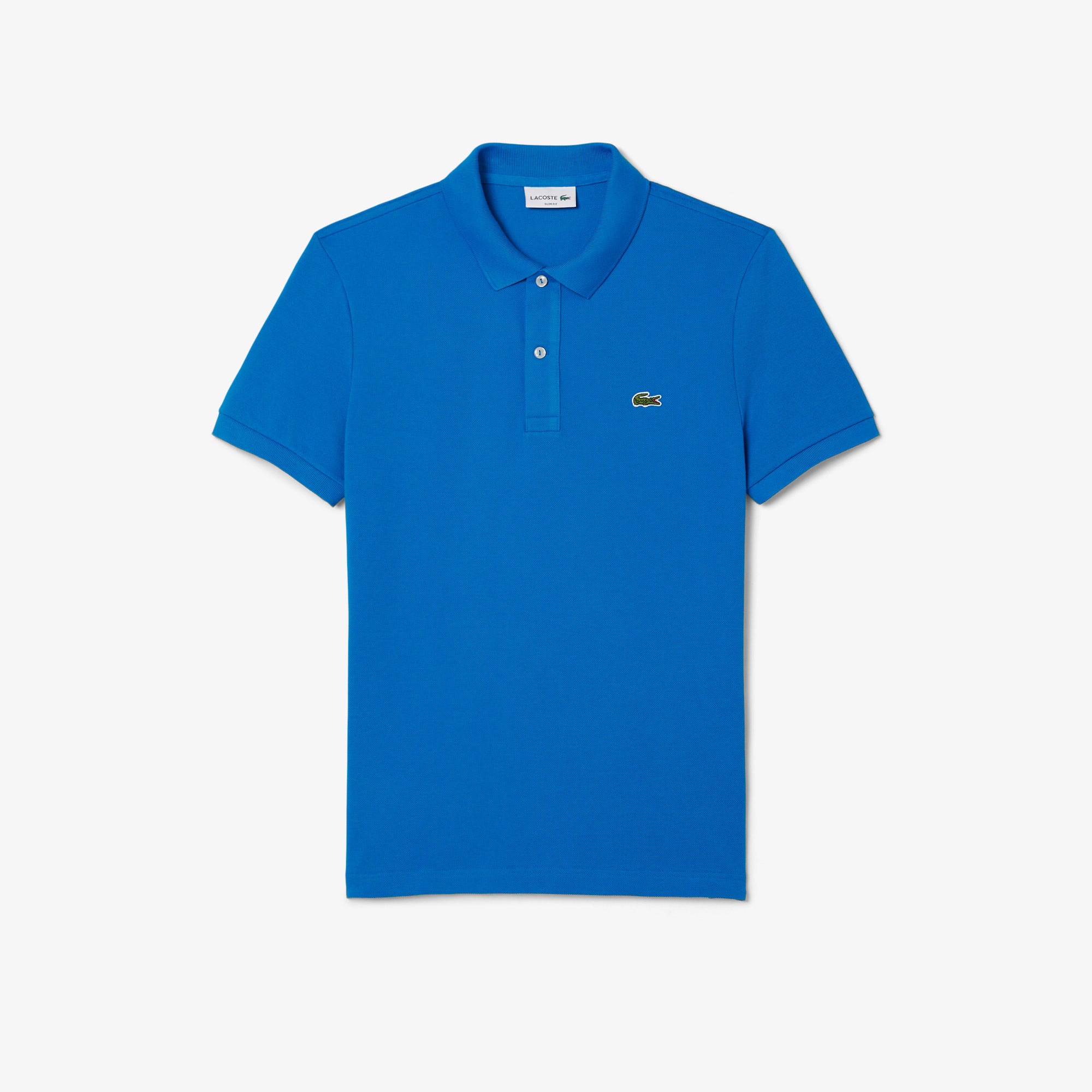 Lacoste L.12.12 Erkek Slim Fit Mavi Polo görsel 4