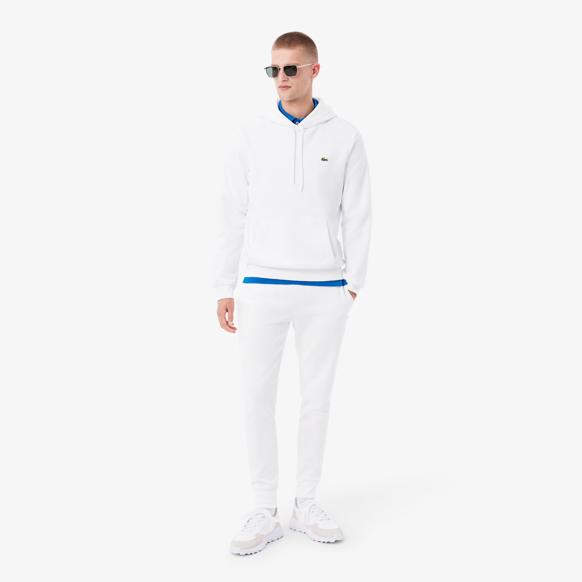 Lacoste L.12.12 Erkek Slim Fit Mavi Polo görsel 5