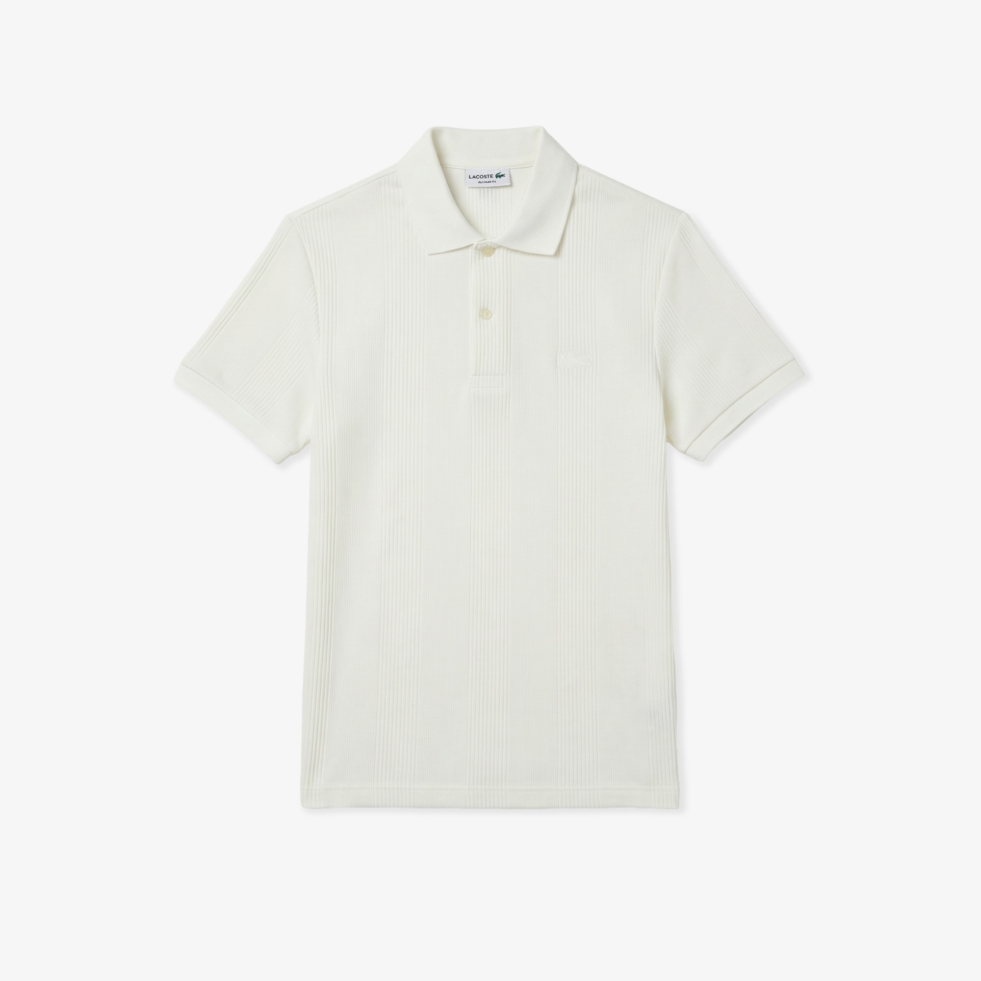 Erkek Classic Fit Beyaz Polo