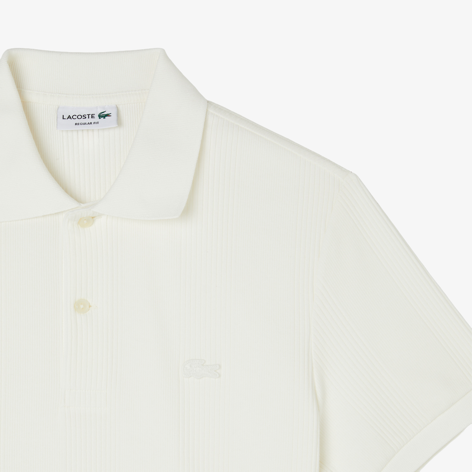 Lacoste Erkek Classic Fit Beyaz Polo görsel 4