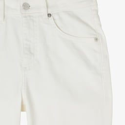 Kadın Slim Fit Krem Jean Pantolon Krem