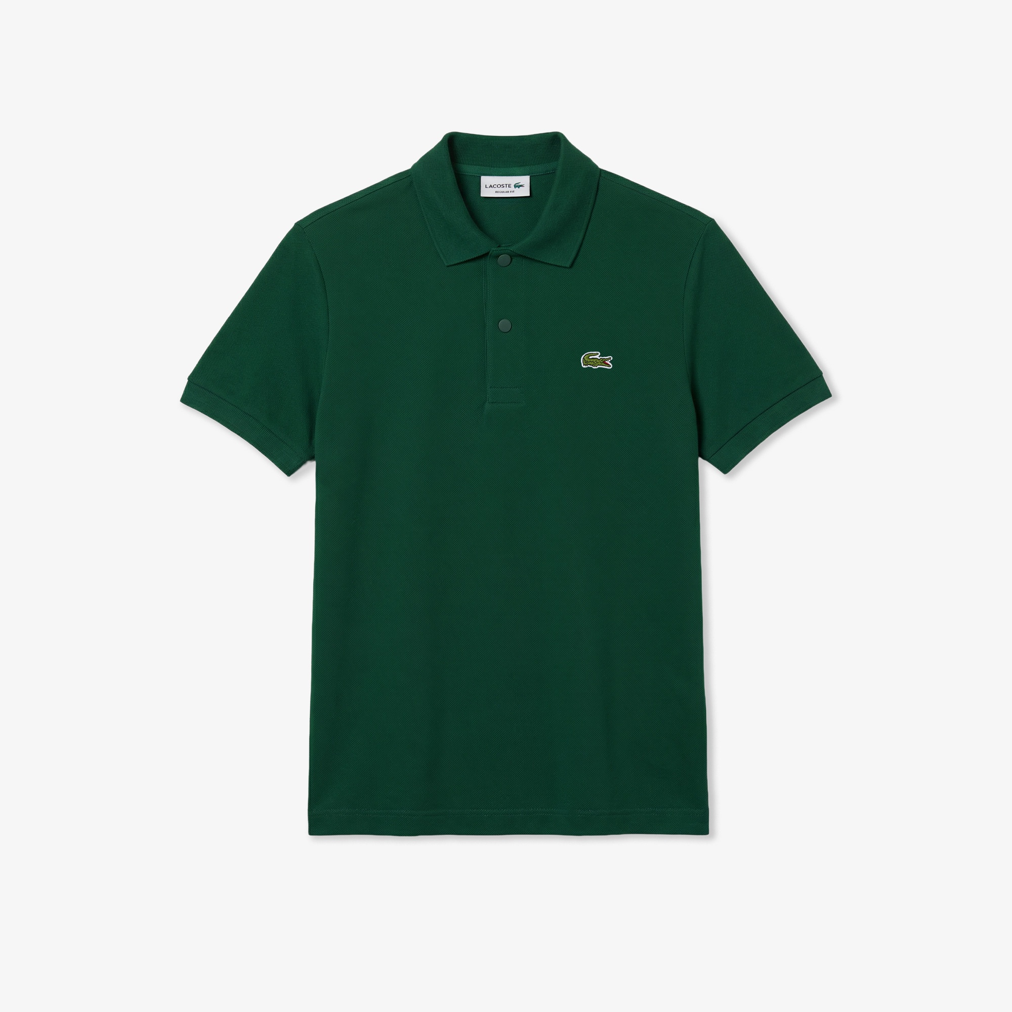 Erkek Regular Fit Koyu Yeşil Polo