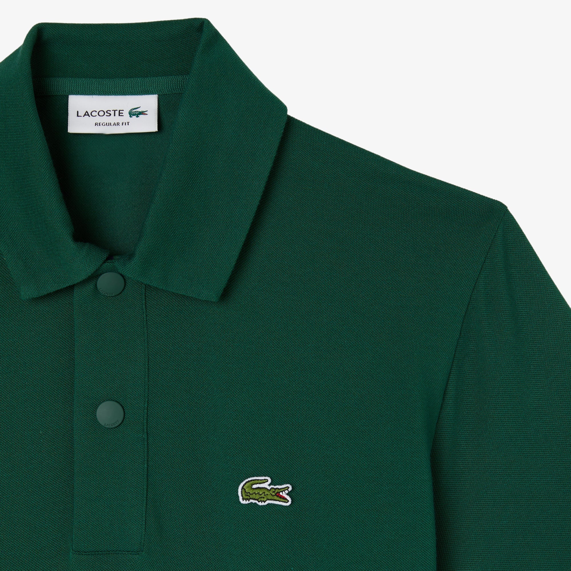 Erkek Regular Fit Koyu Yeşil Polo