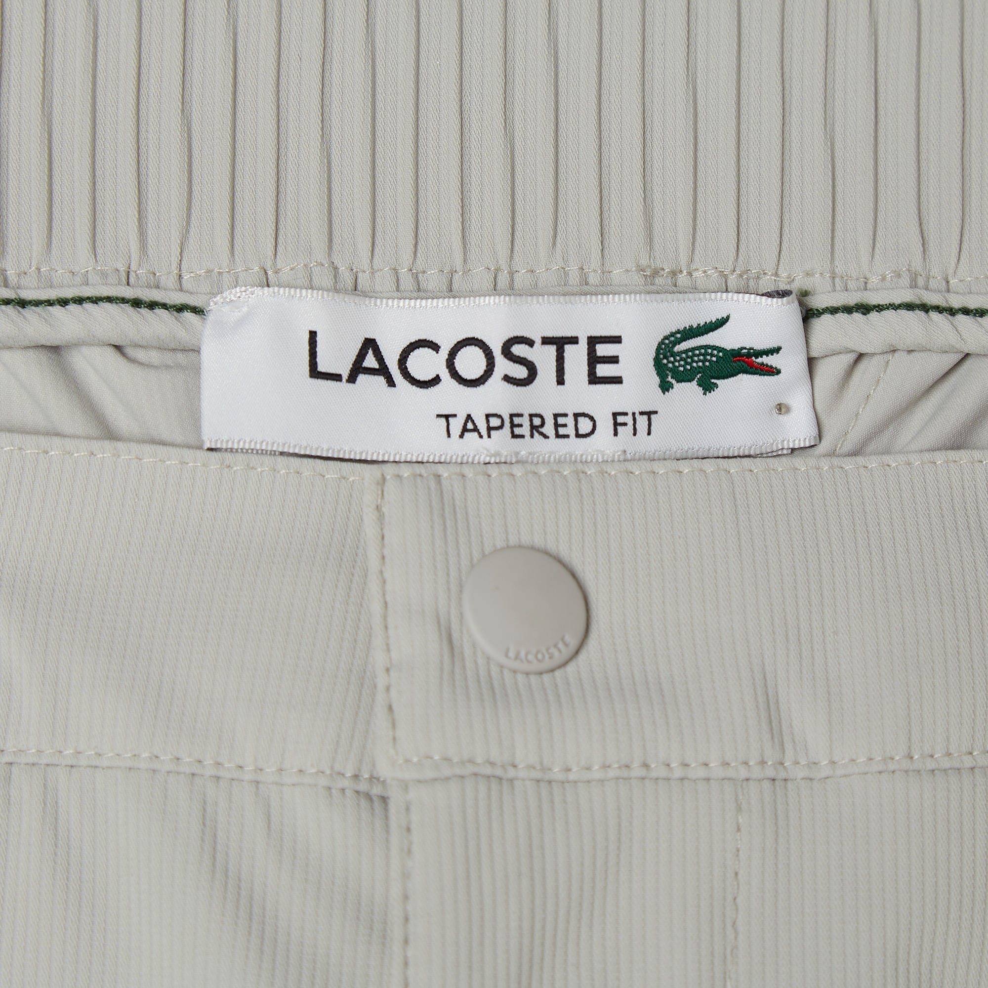 Lacoste Erkek Tapered Fit Gri Pantolon görsel 5