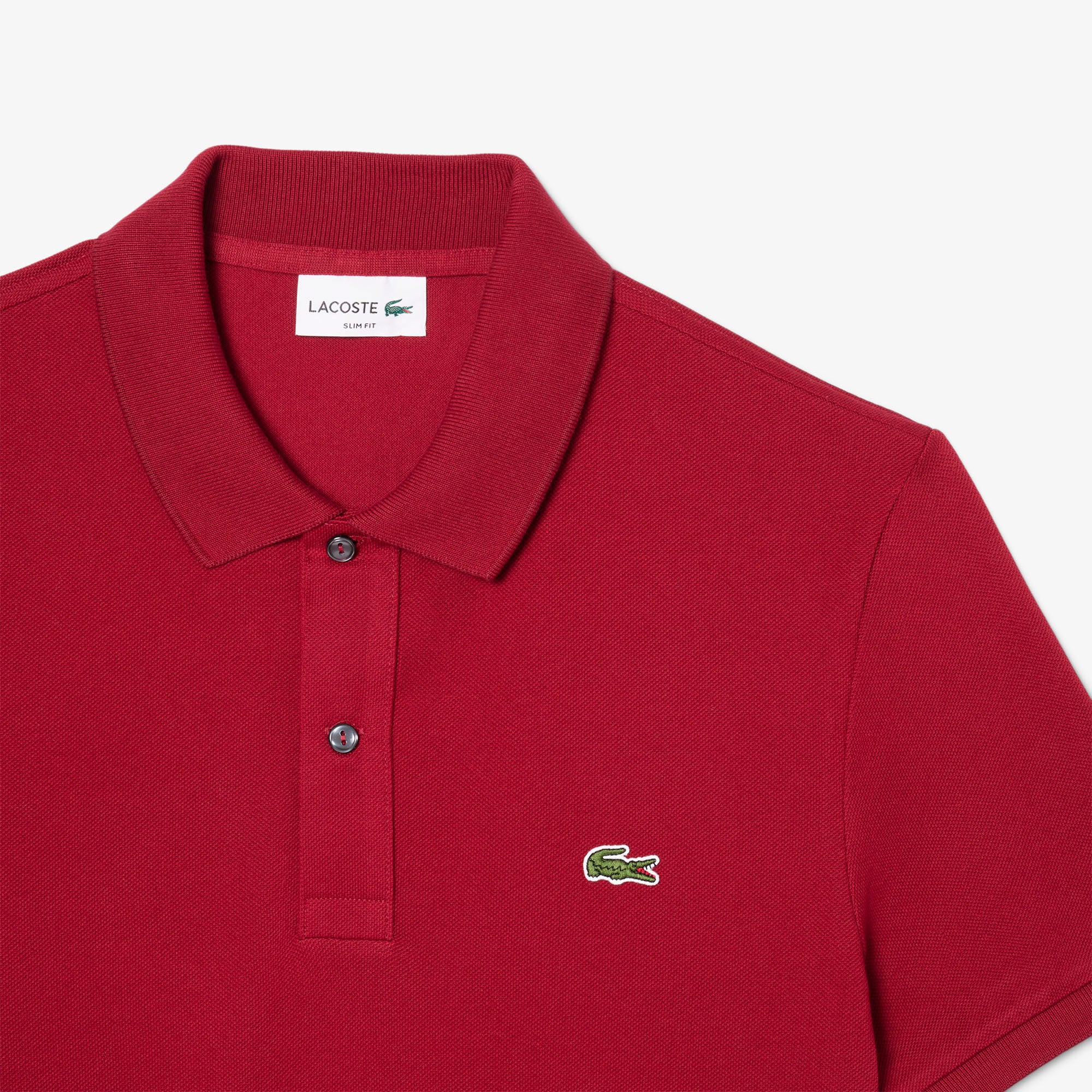 Lacoste L.12.12 Erkek Slim Fit Kırmızı Polo görsel 5