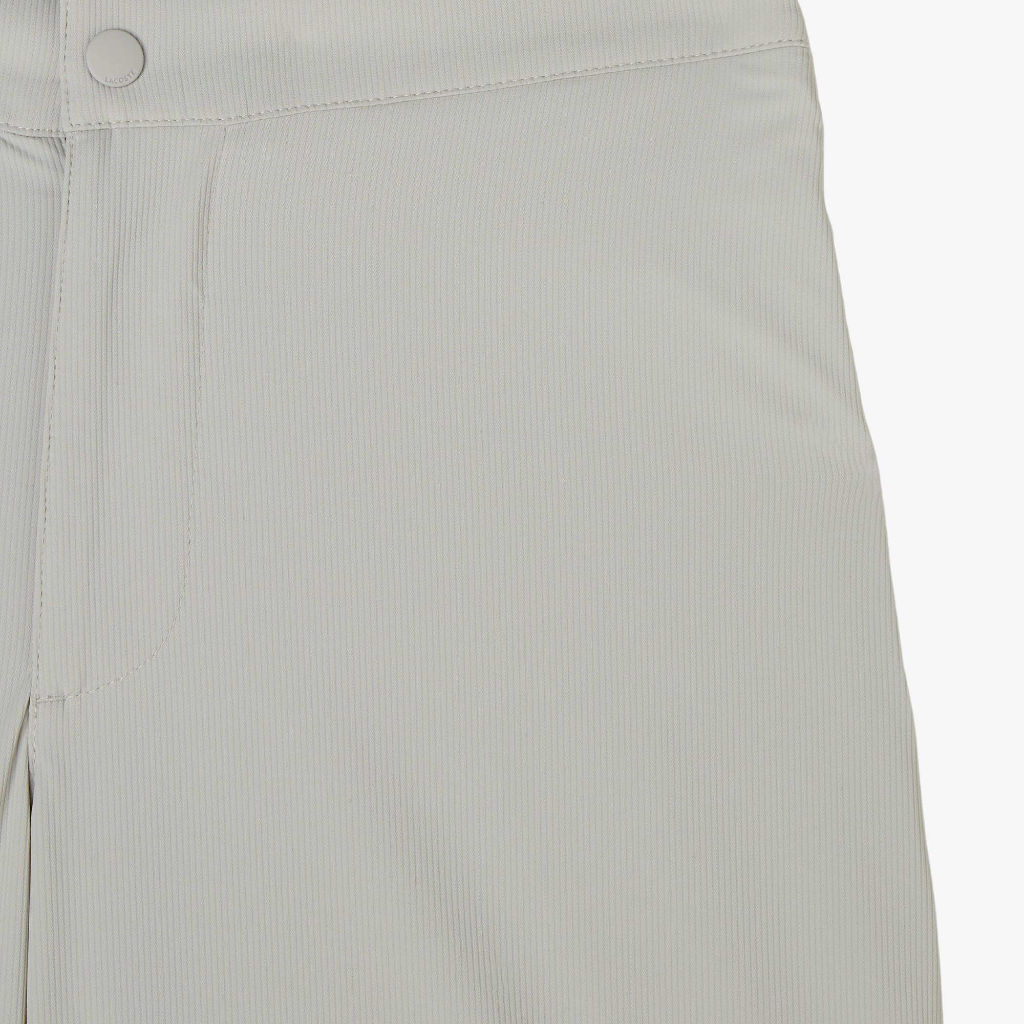 Lacoste Erkek Tapered Fit Gri Bermuda Şort görsel 4