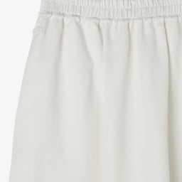 Kadın Flare Fit Beyaz Etek Beyaz