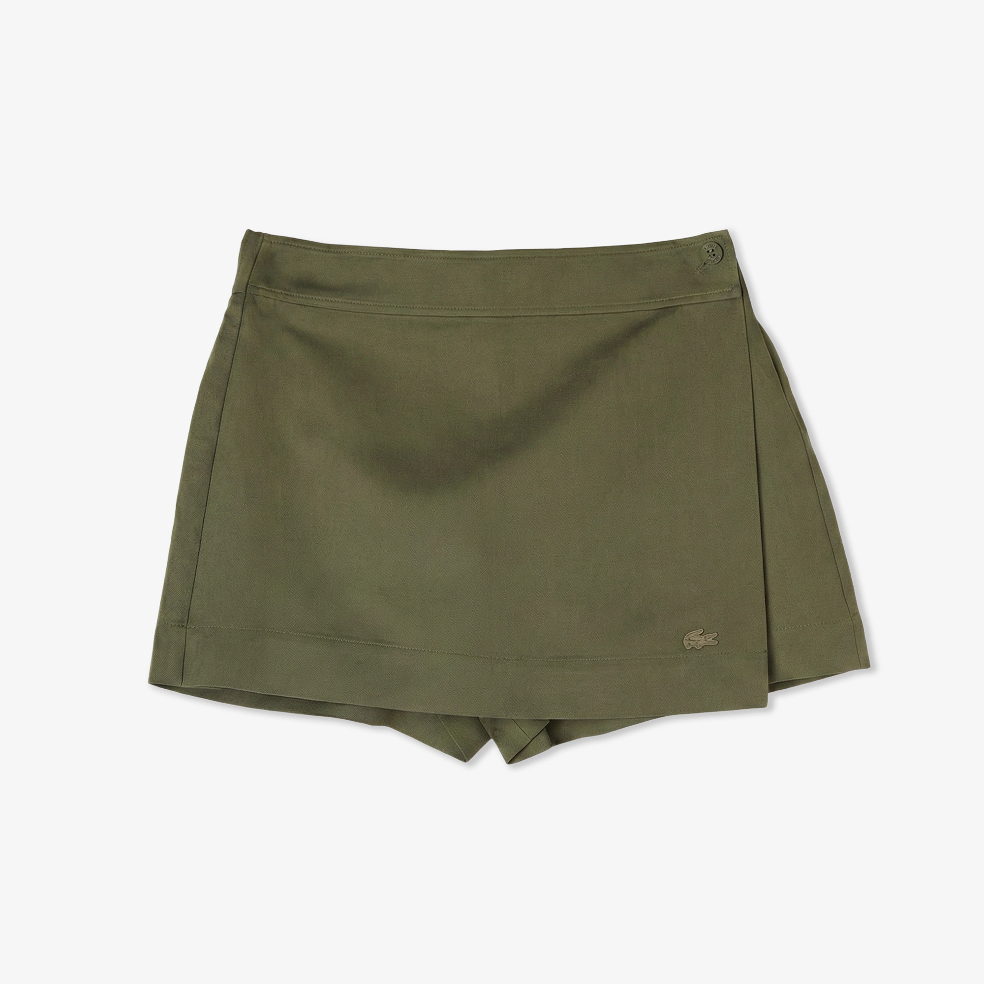 Kadın Classic Fit Haki Etek