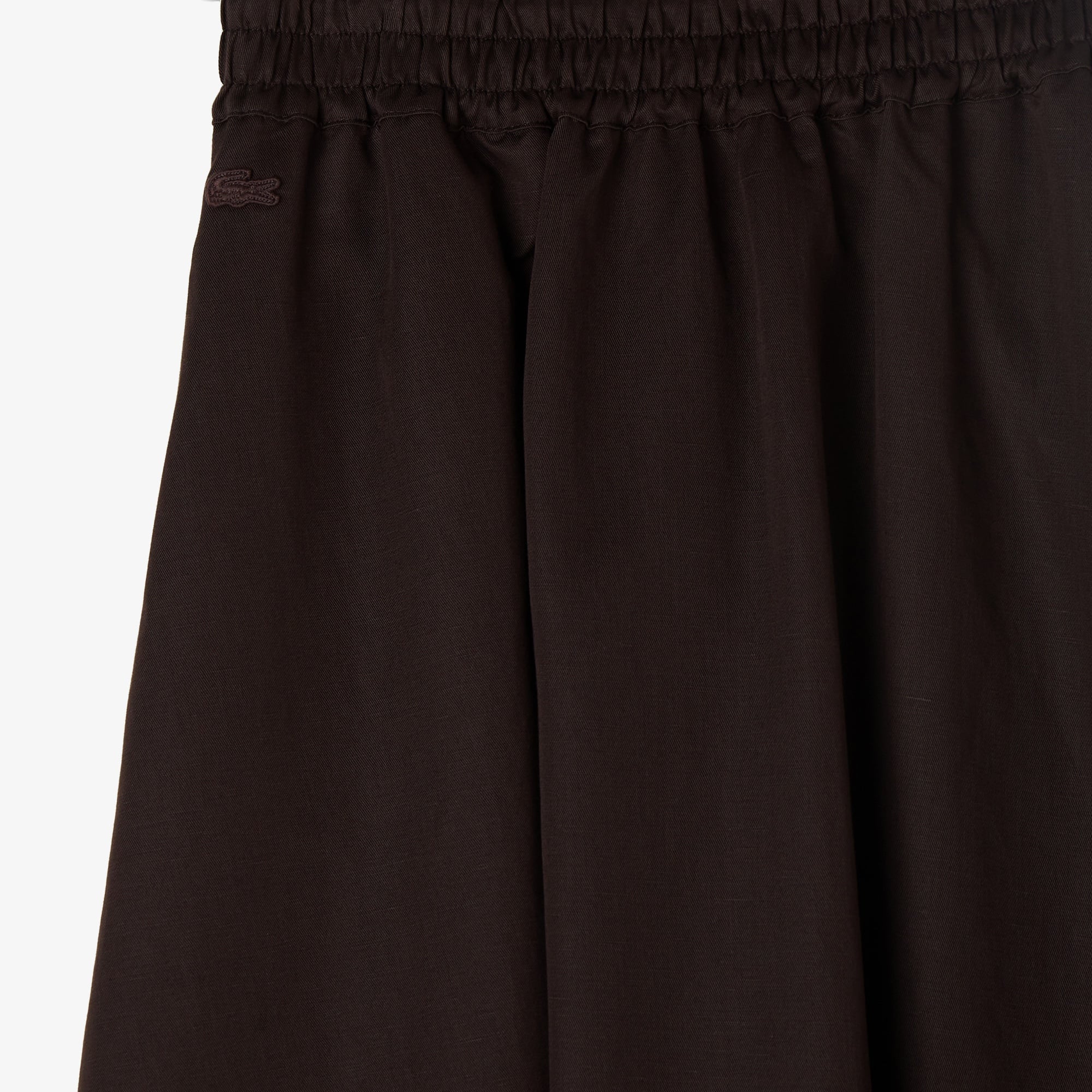 Kadın Flare Fit Kahverengi Etek