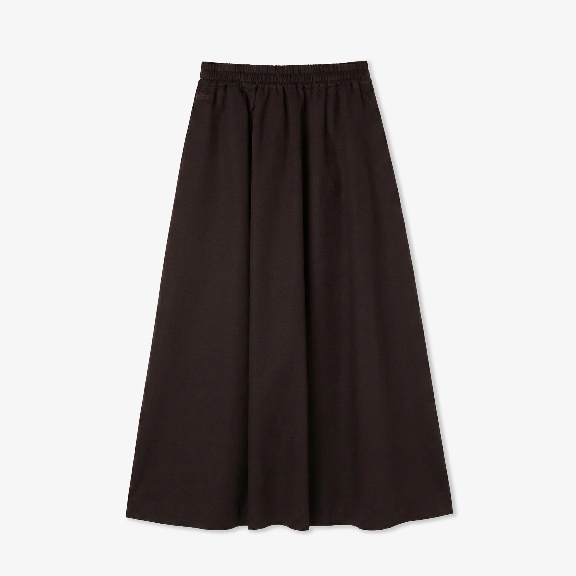 Kadın Flare Fit Kahverengi Etek