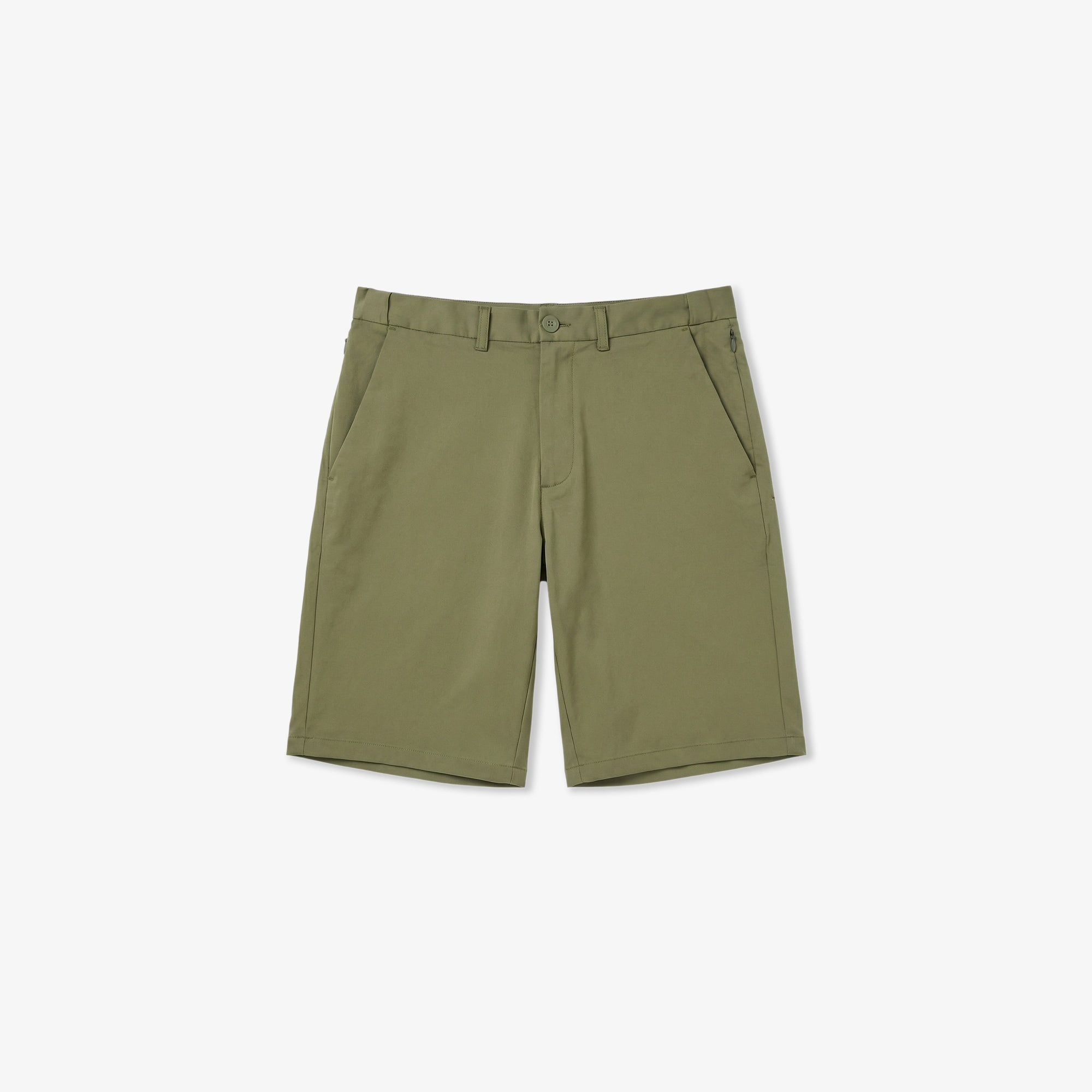 Erkek Regular Fit Haki Bermuda Şort