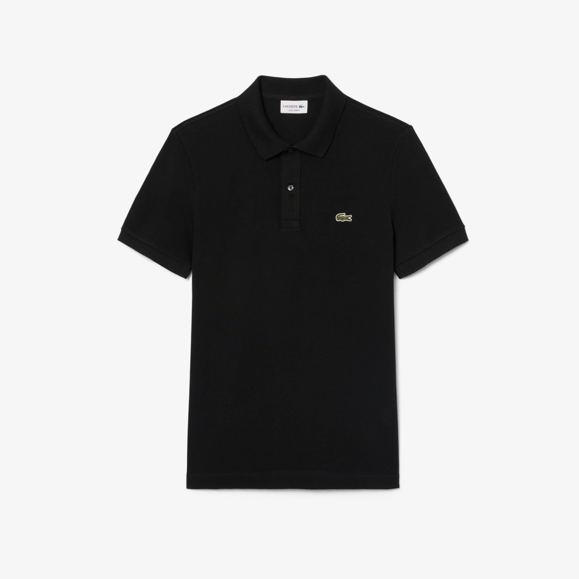 Lacoste L.12.12 Erkek Slim Fit Siyah Polo görsel 4