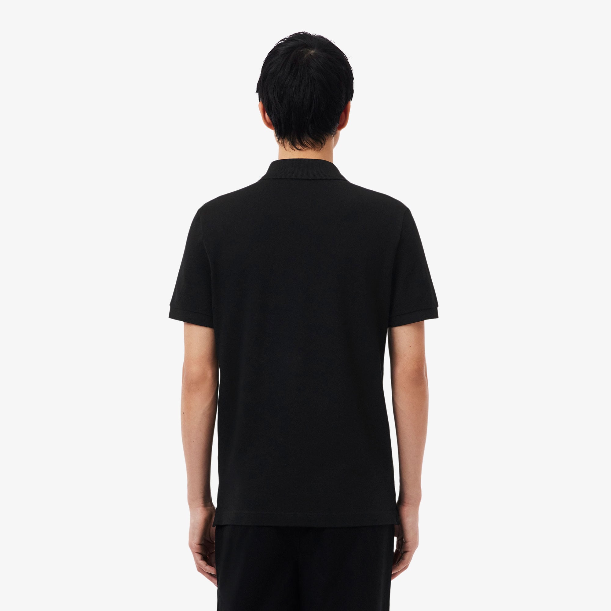 Lacoste L.12.12 Erkek Slim Fit Siyah Polo görsel 3