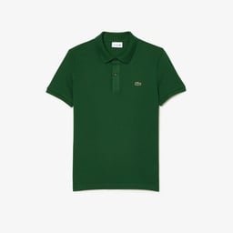 L.12.12 Erkek Slim Fit Yeşil Polo Yeşil