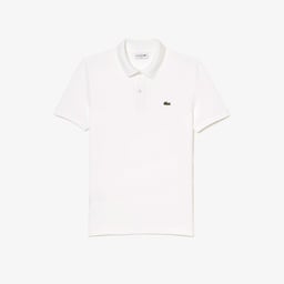 L.12.12 Erkek Slim Fit Beyaz Polo Beyaz