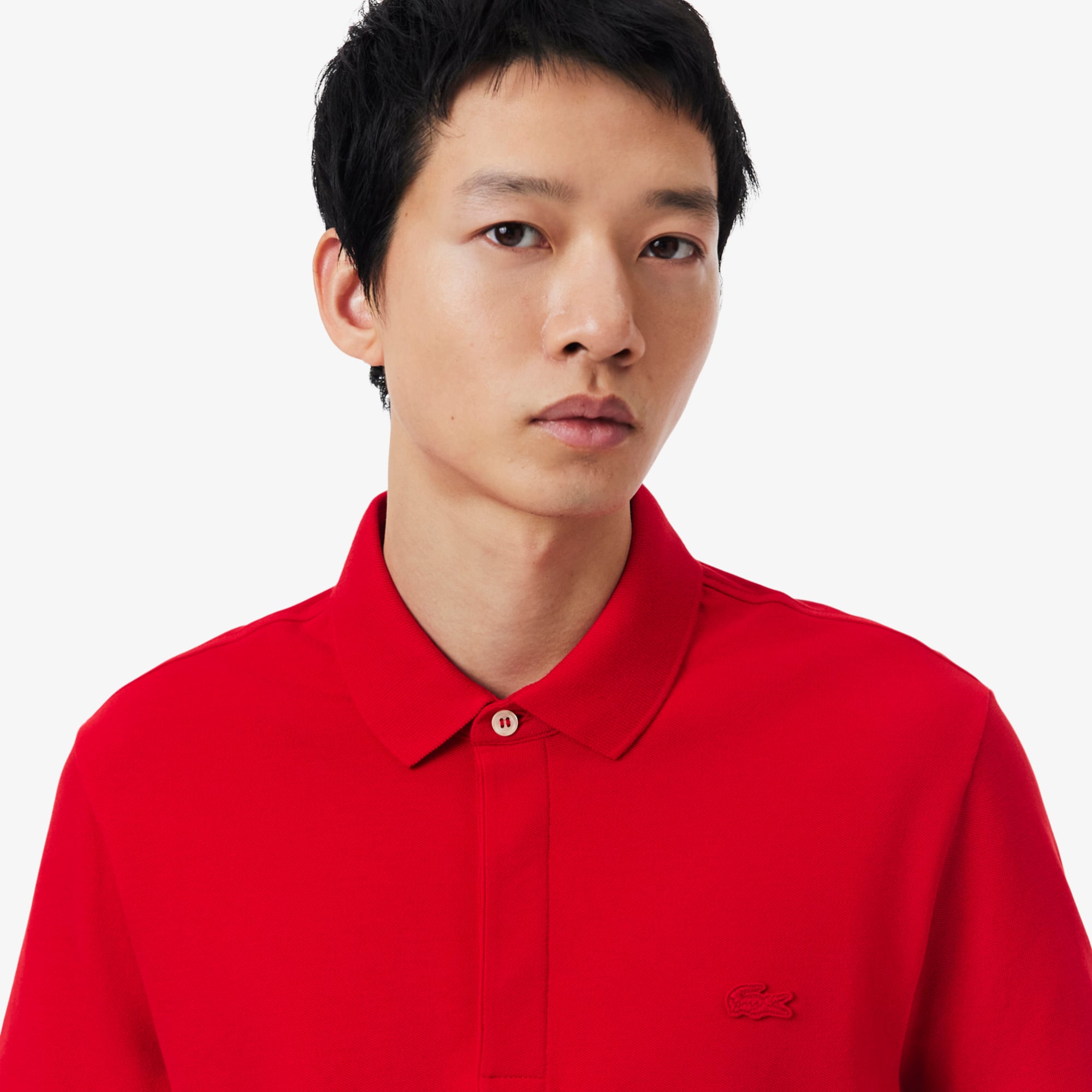 Lacoste Erkek Regular Fit Kırmızı Paris Polo görsel 2