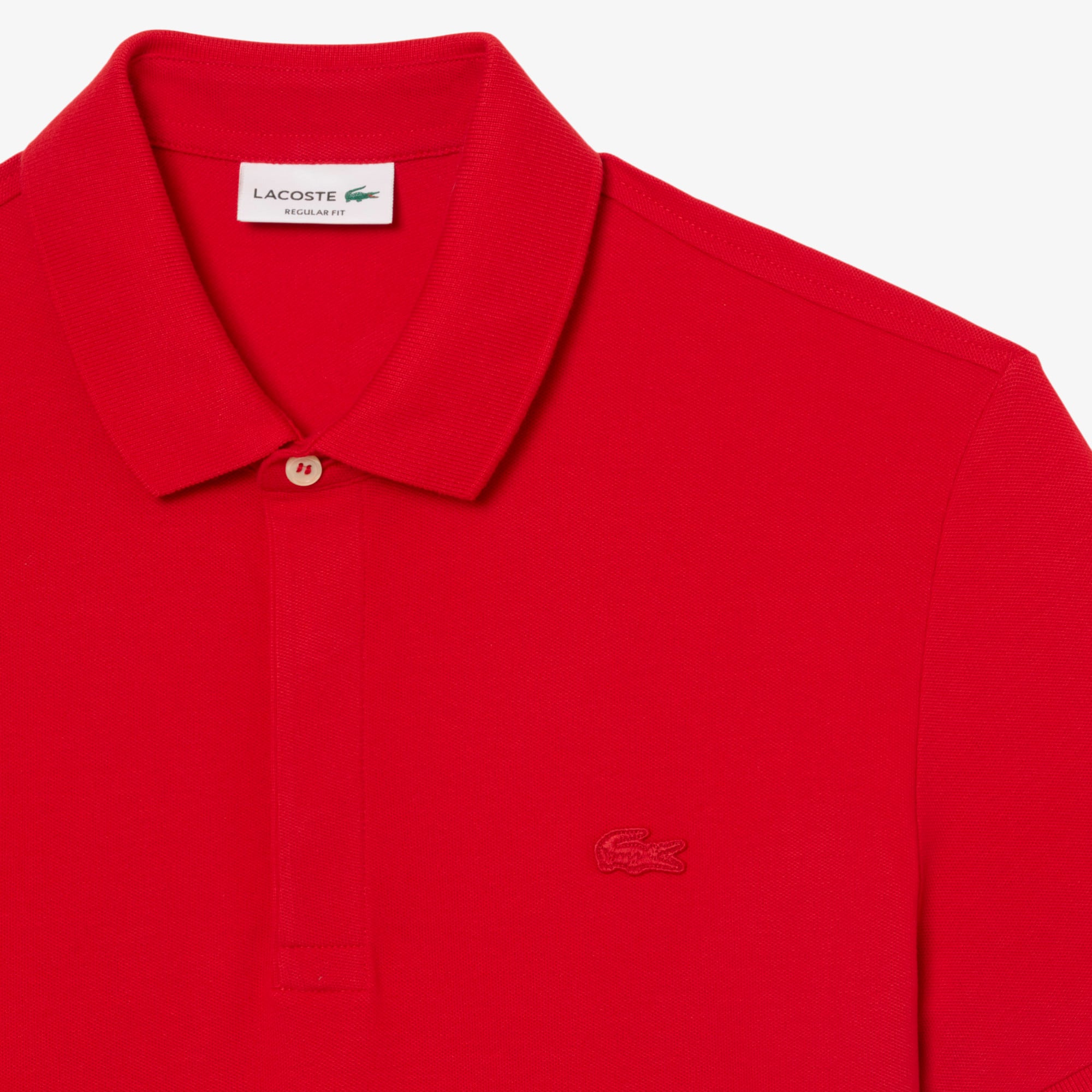 Lacoste Erkek Regular Fit Kırmızı Paris Polo görsel 6