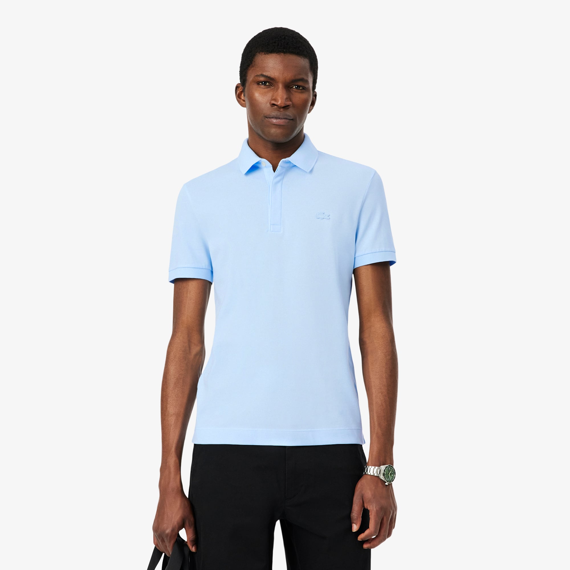 Lacoste Erkek Regular Fit Açık Mavi Paris Polo