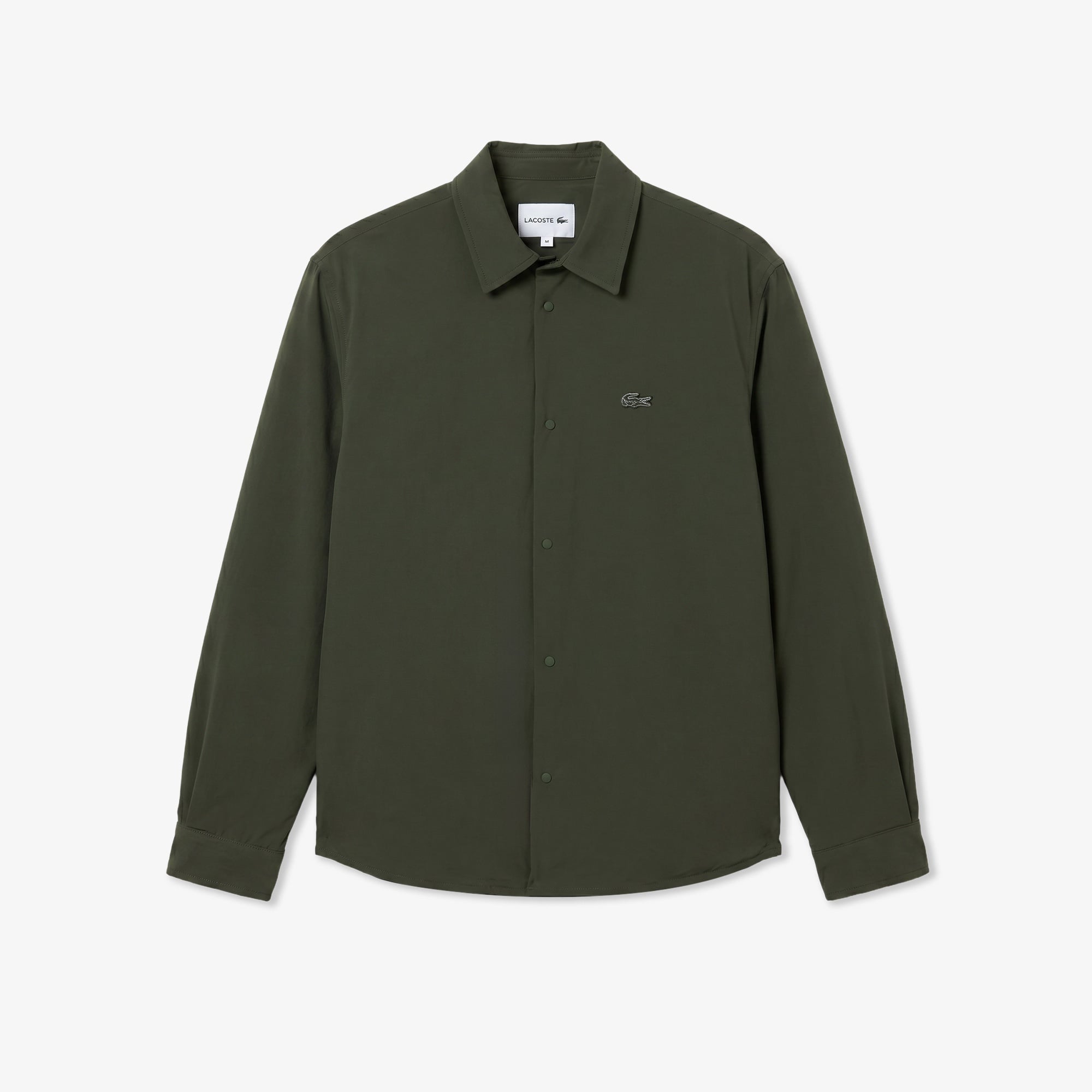 Erkek Oversize Fit Haki Dış Gömlek