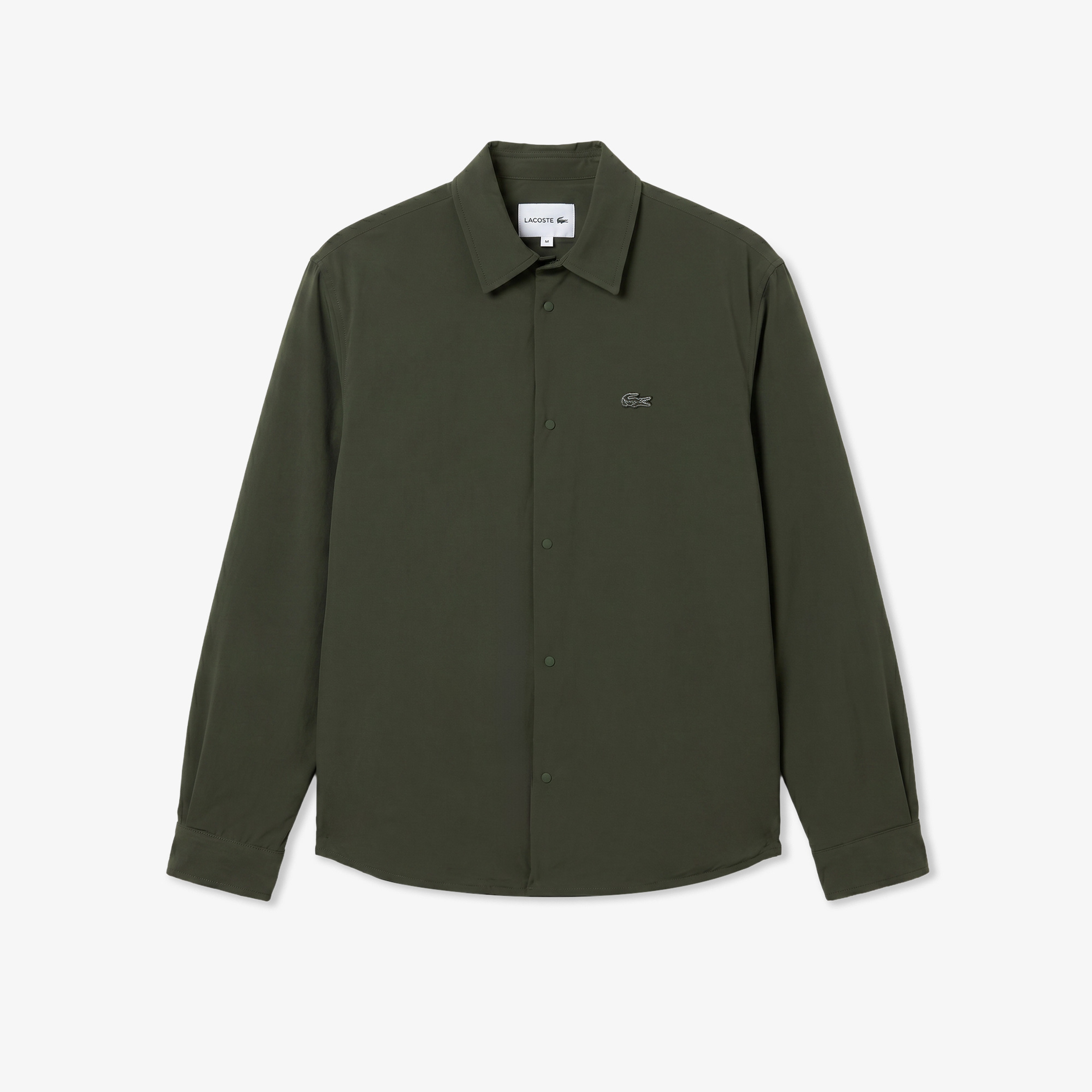 Erkek Oversize Fit Haki Dış Gömlek
