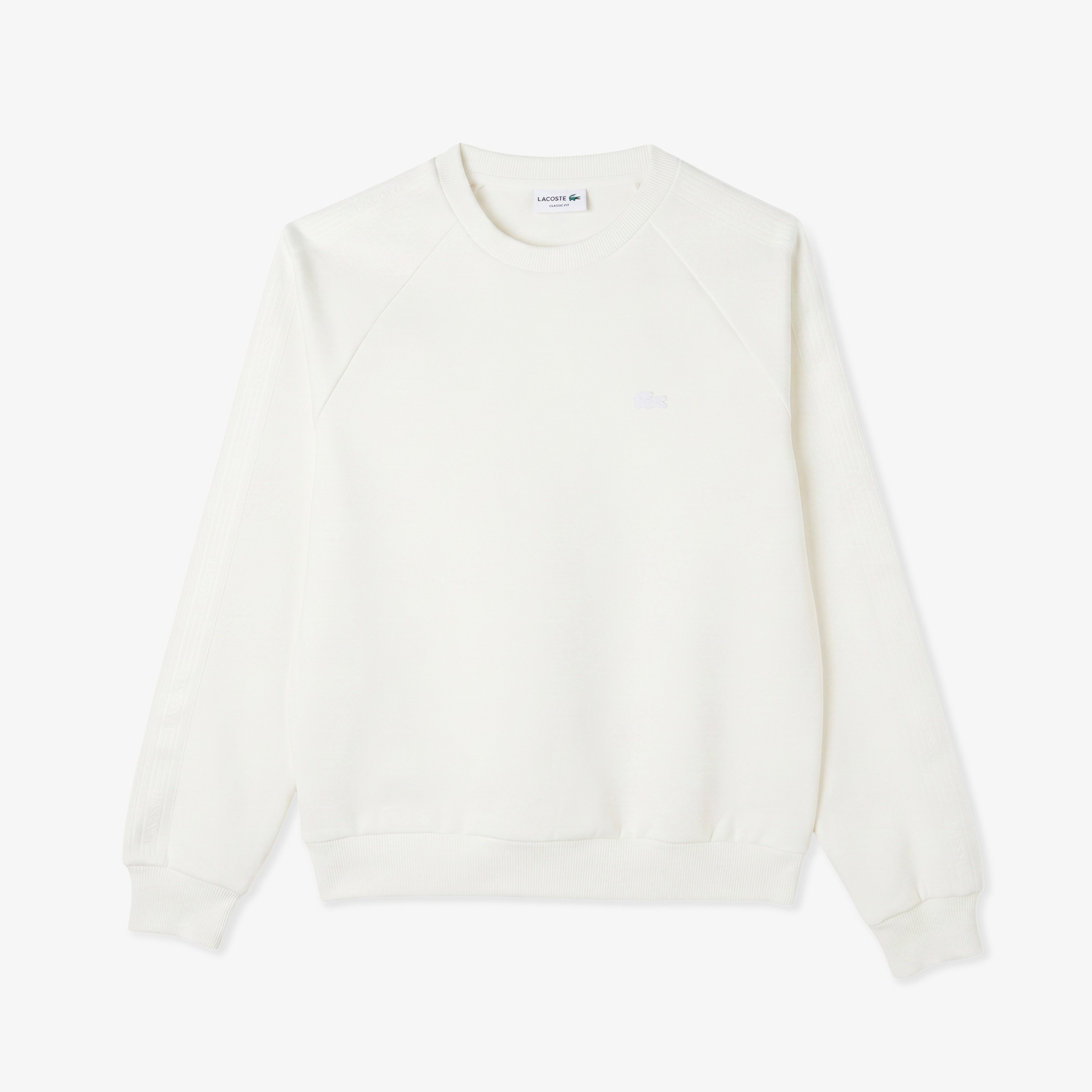 Erkek Classic Fit Bisiklet Yaka Krem Sweatshirt Erkek Classic Fit Bisiklet Yaka Krem Sweatshirt
