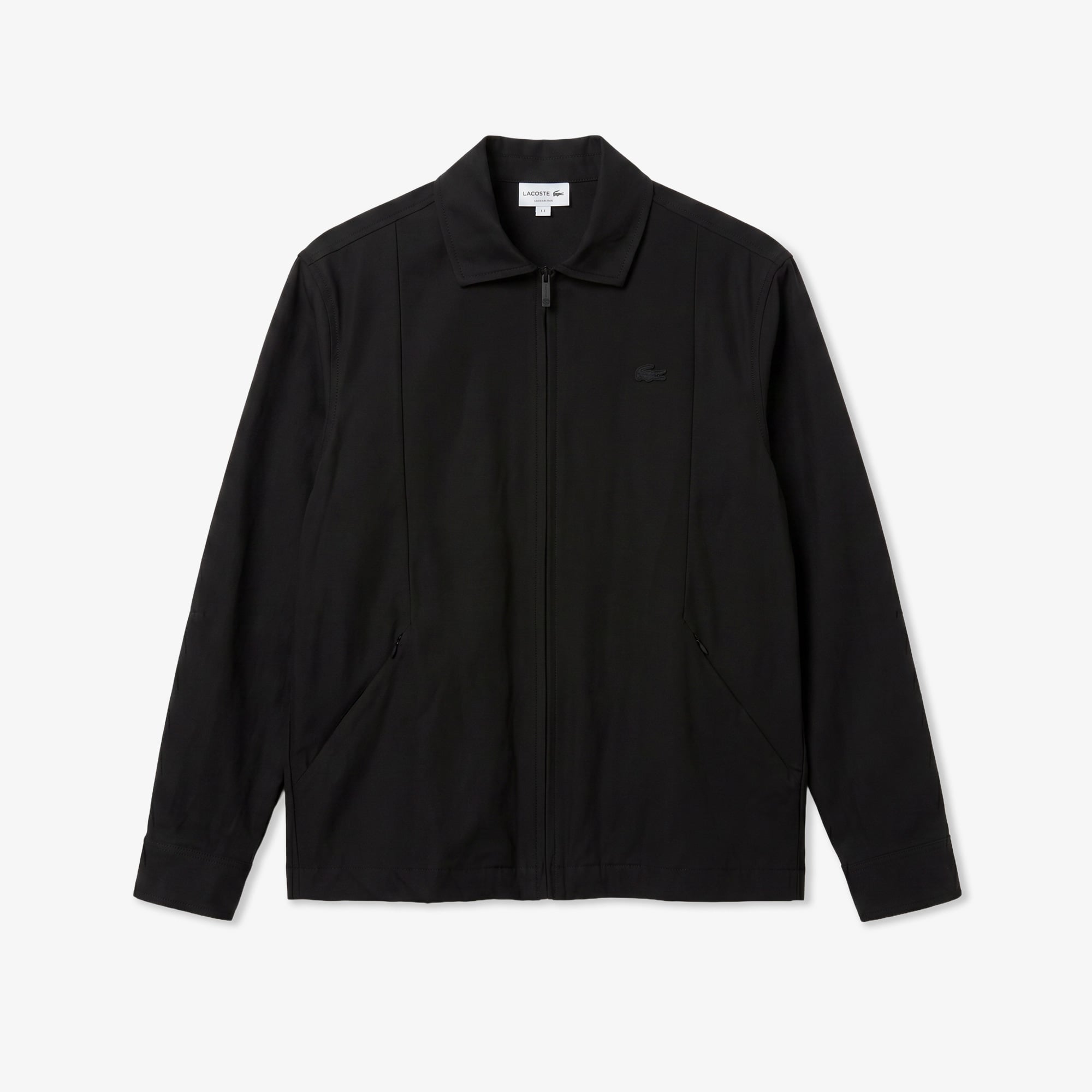 Lacoste Erkek Regular Fit Siyah Ceket görsel 3