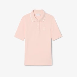 Kadın Slim Fit Pembe Polo Pembe