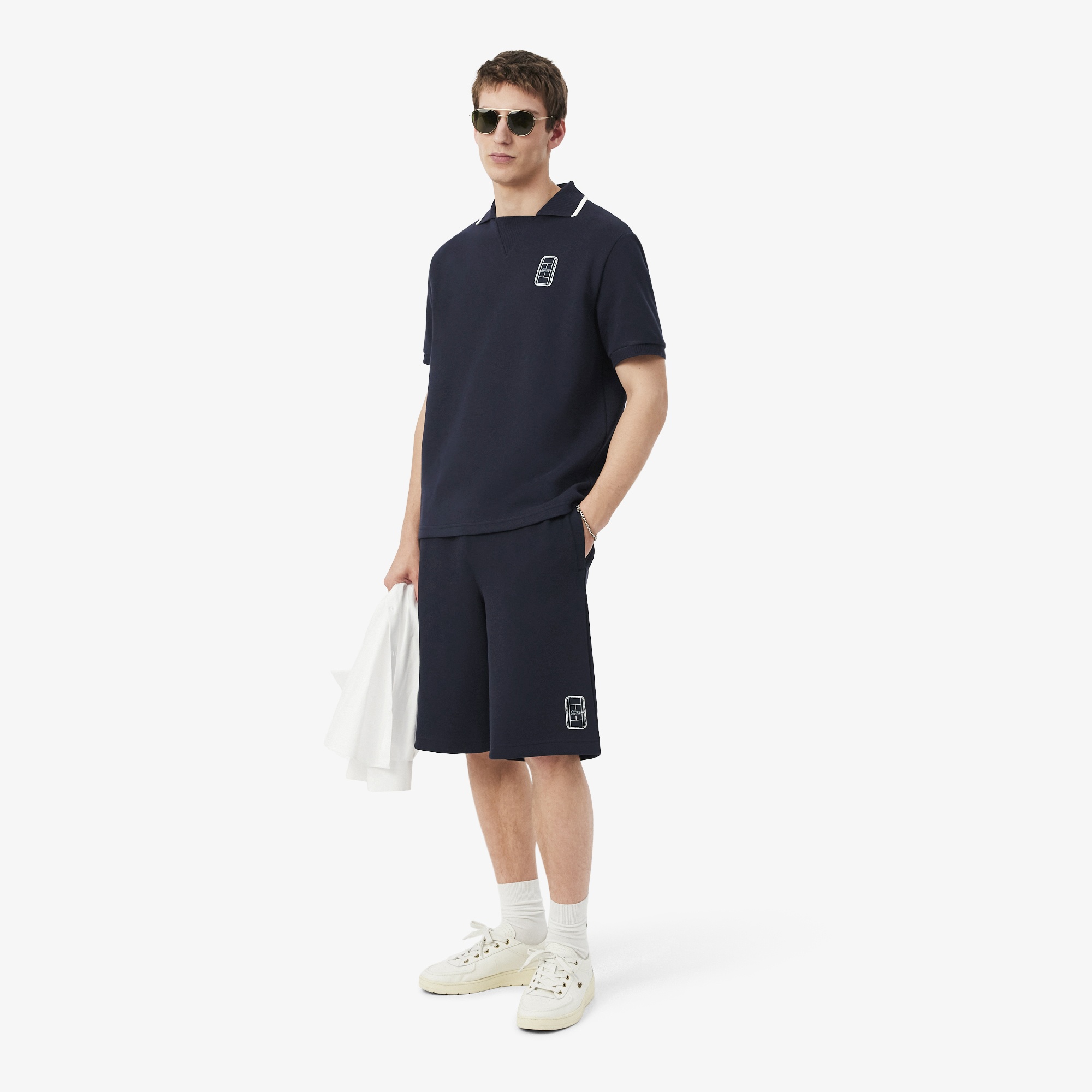 Erkek Relaxed Fit Lacivert Şort
