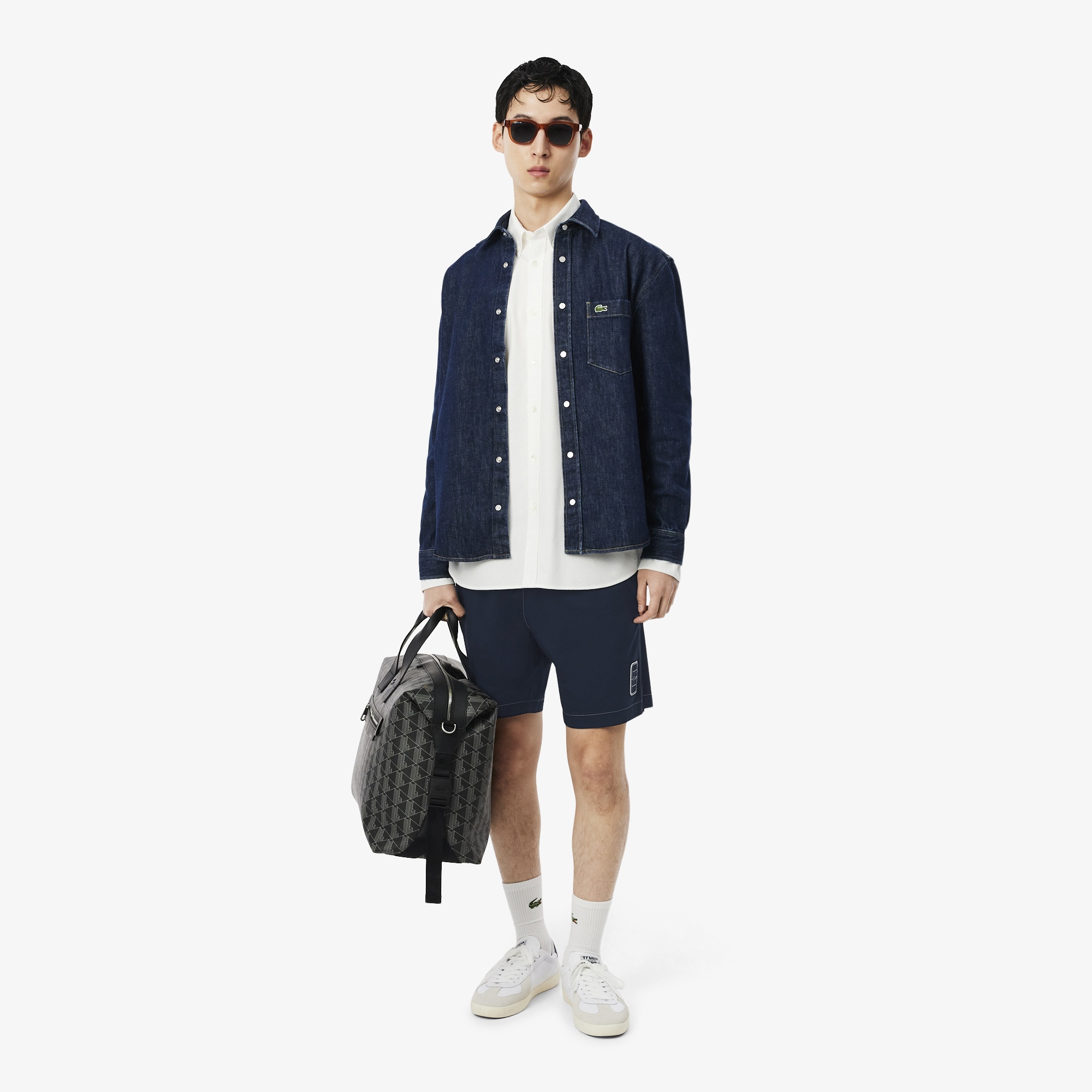 Erkek Relaxed Fit Lacivert Şort